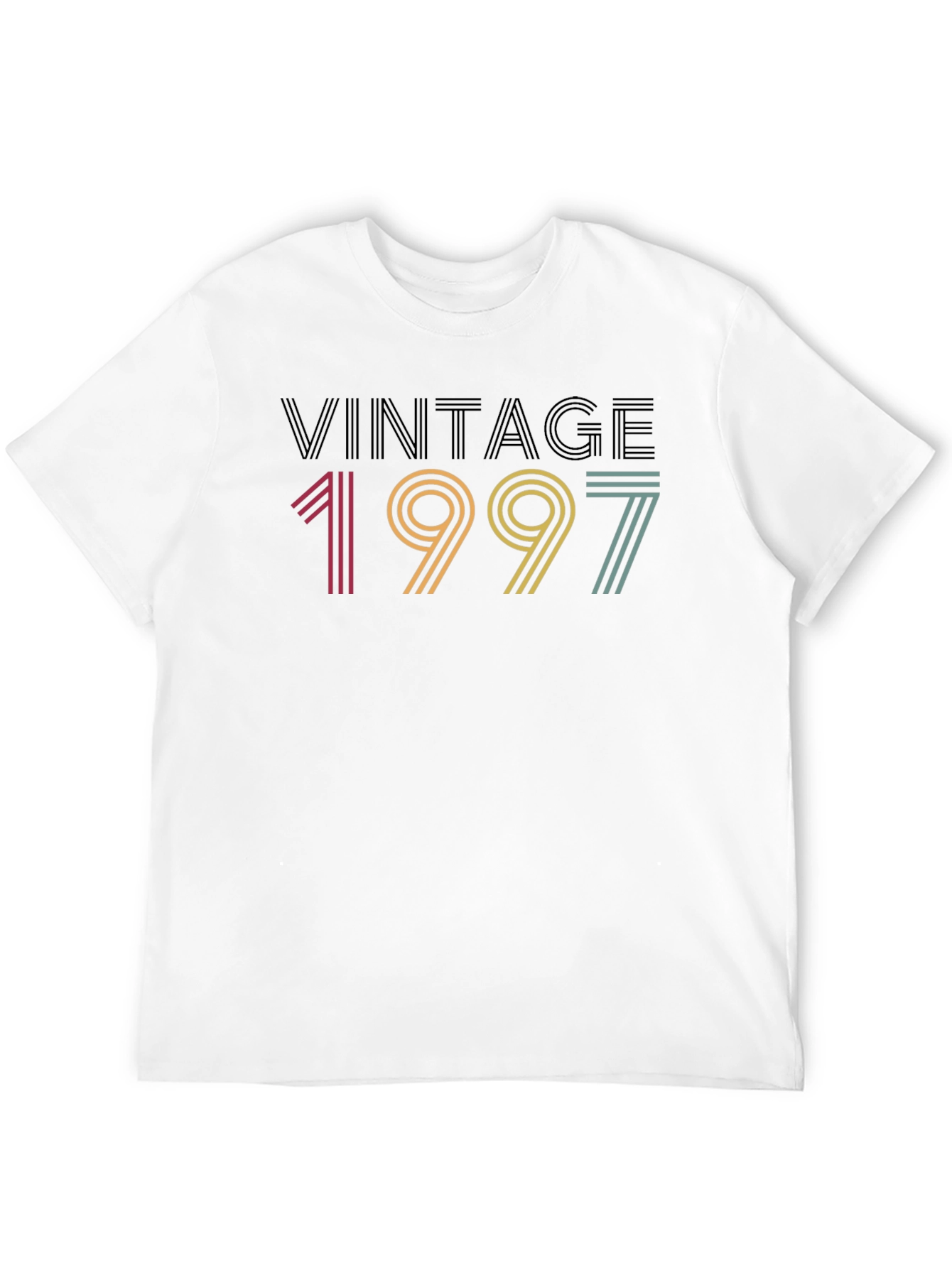 Black Vintage 1997 Graphic Tee - Retro Birthday Gift view 12