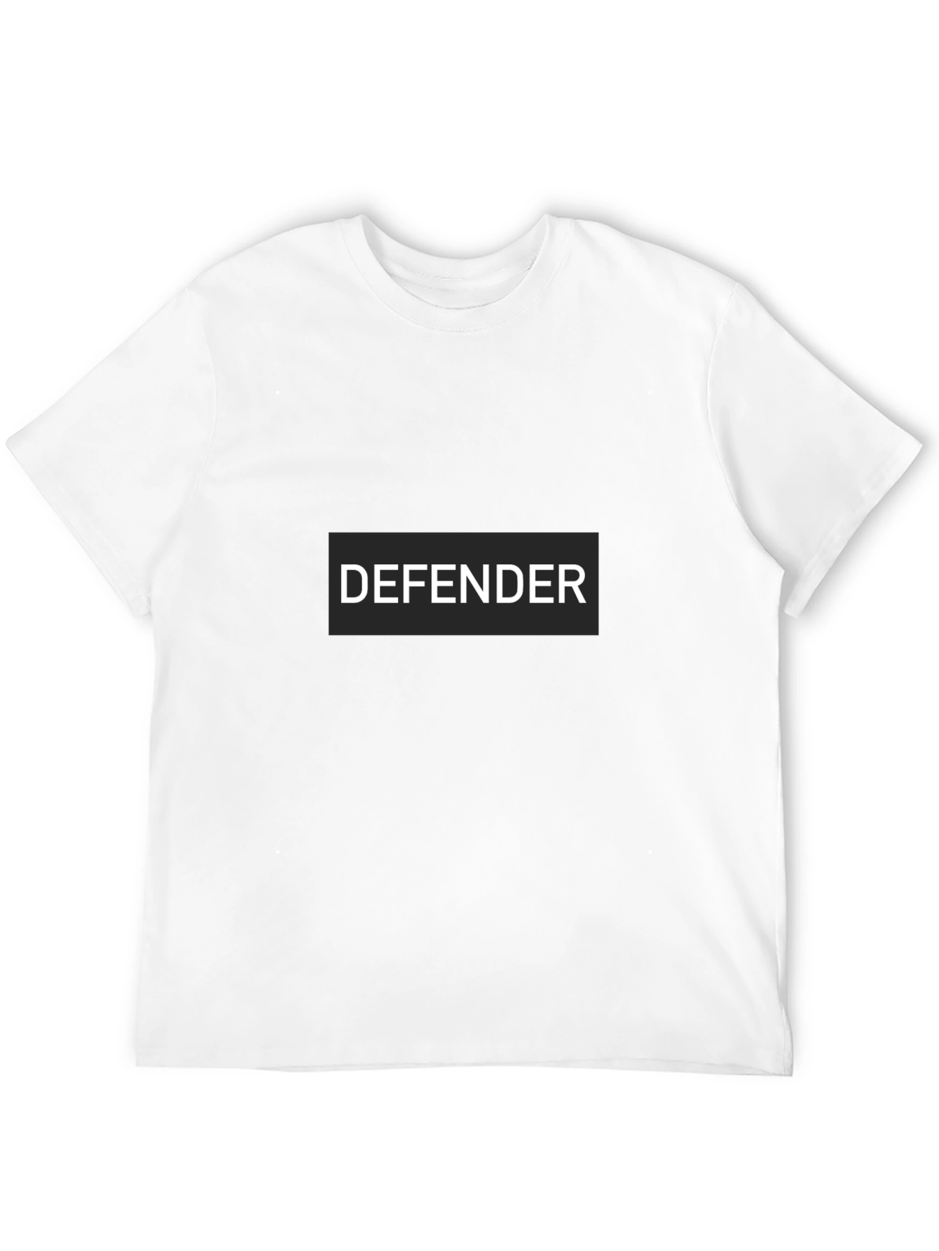 Black Defender Black T-Shirt view 12