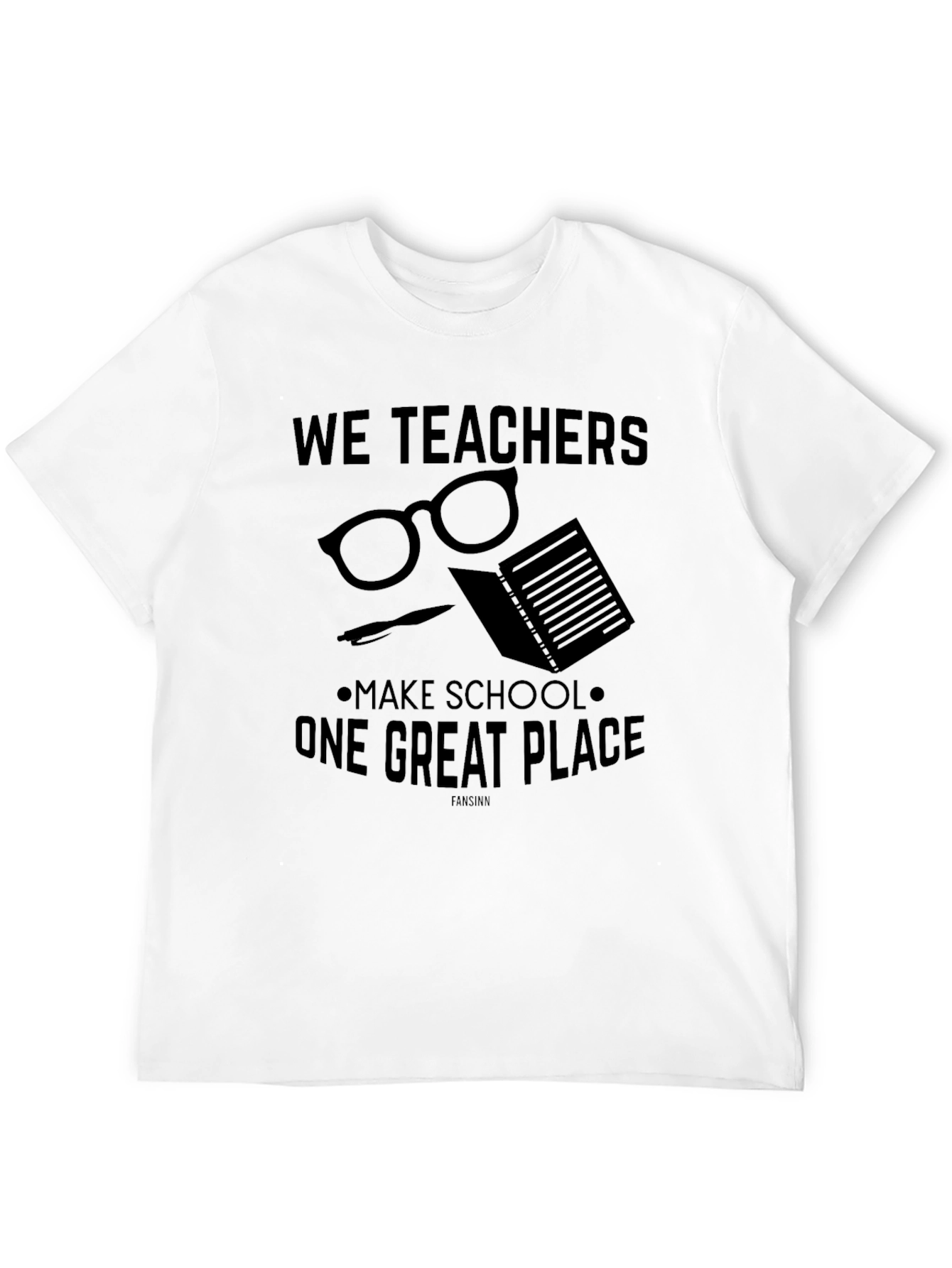 Black We Teachers Make School Great T-Shirt view 12