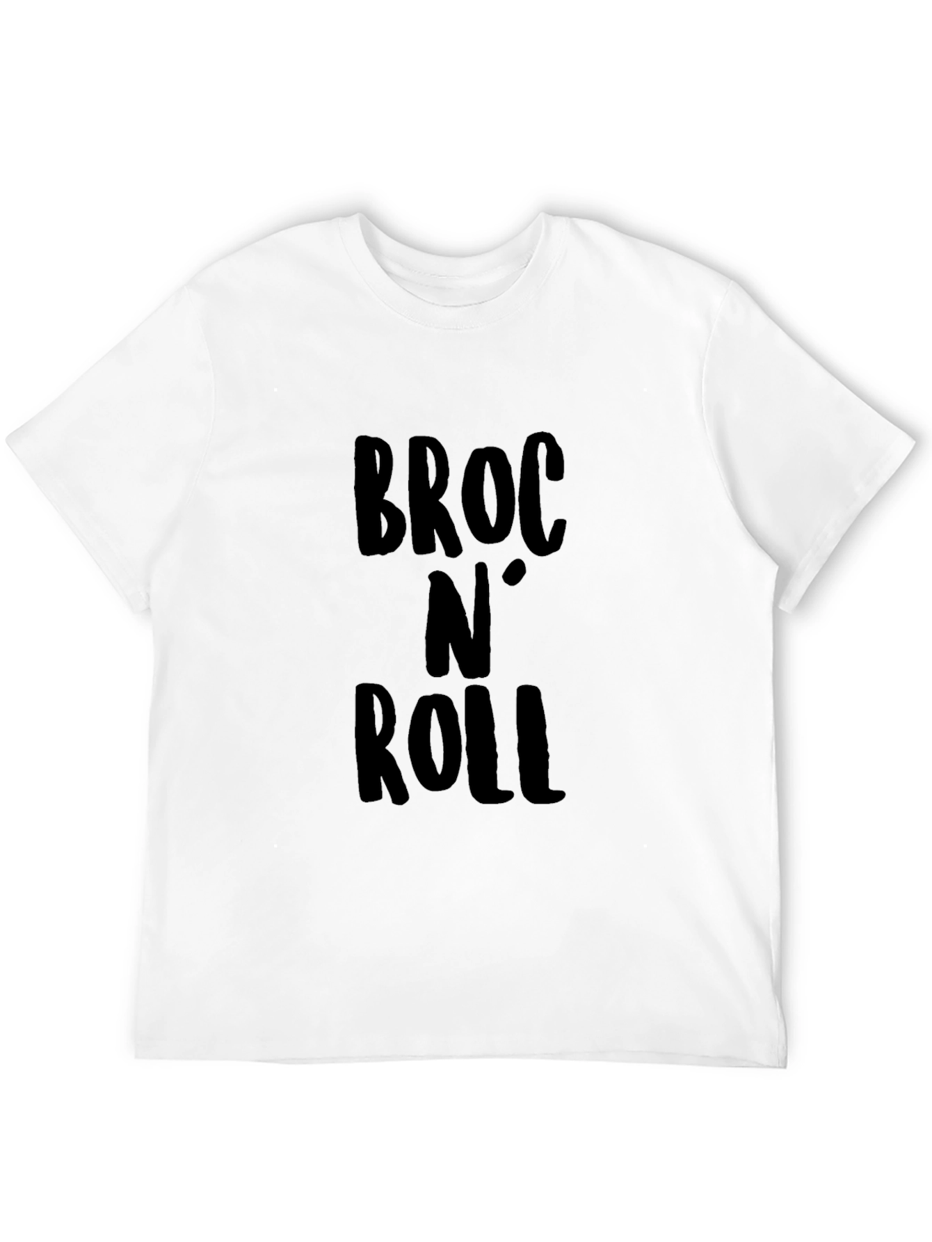 Black Broc N' Roll Black Graphic T-Shirt view 12