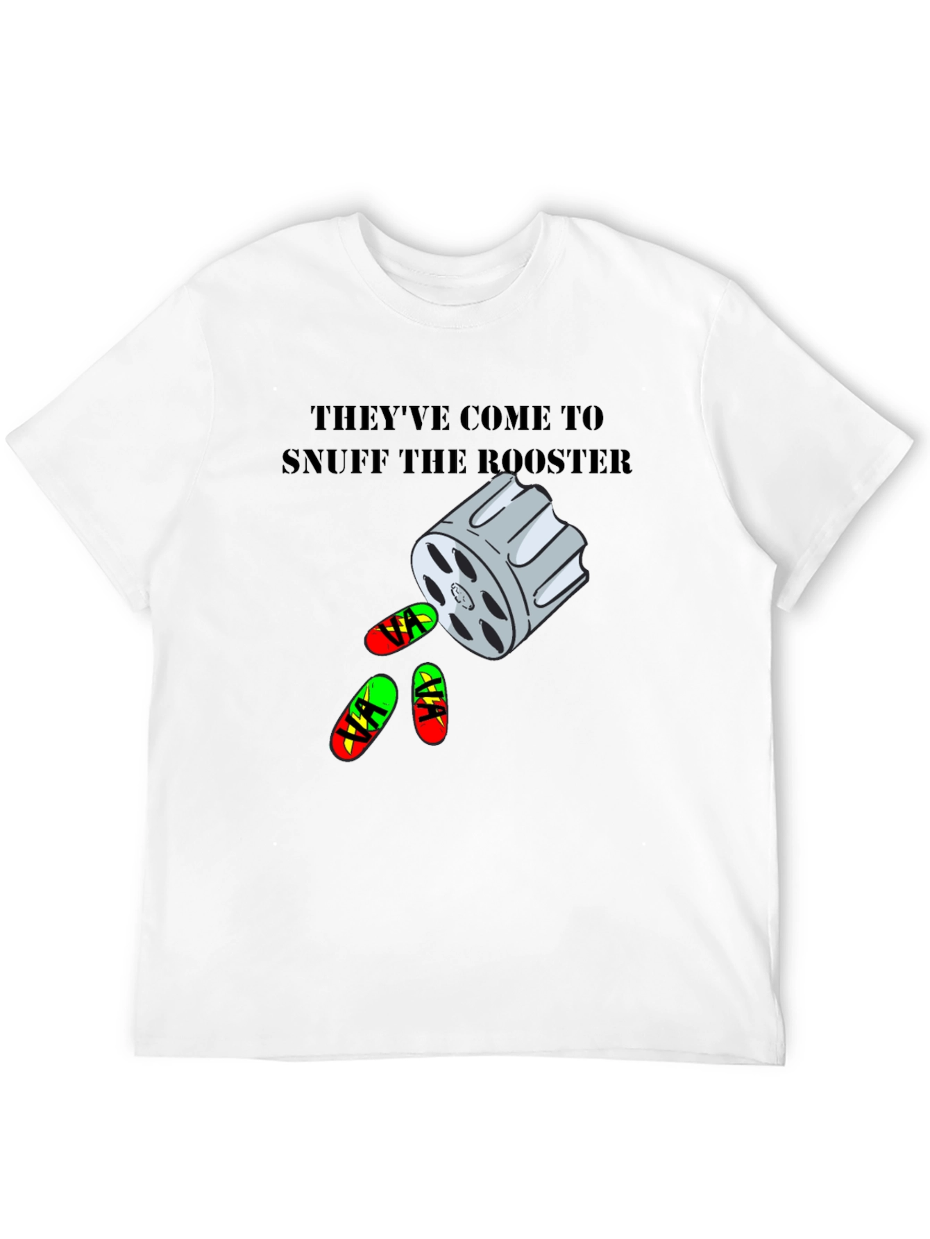 Black Snuff the Rooster Graphic Tee view 12