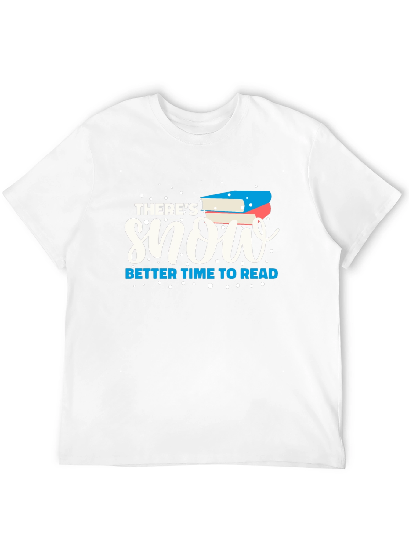 Black Snow Better Time To Read Black T-Shirt view 12