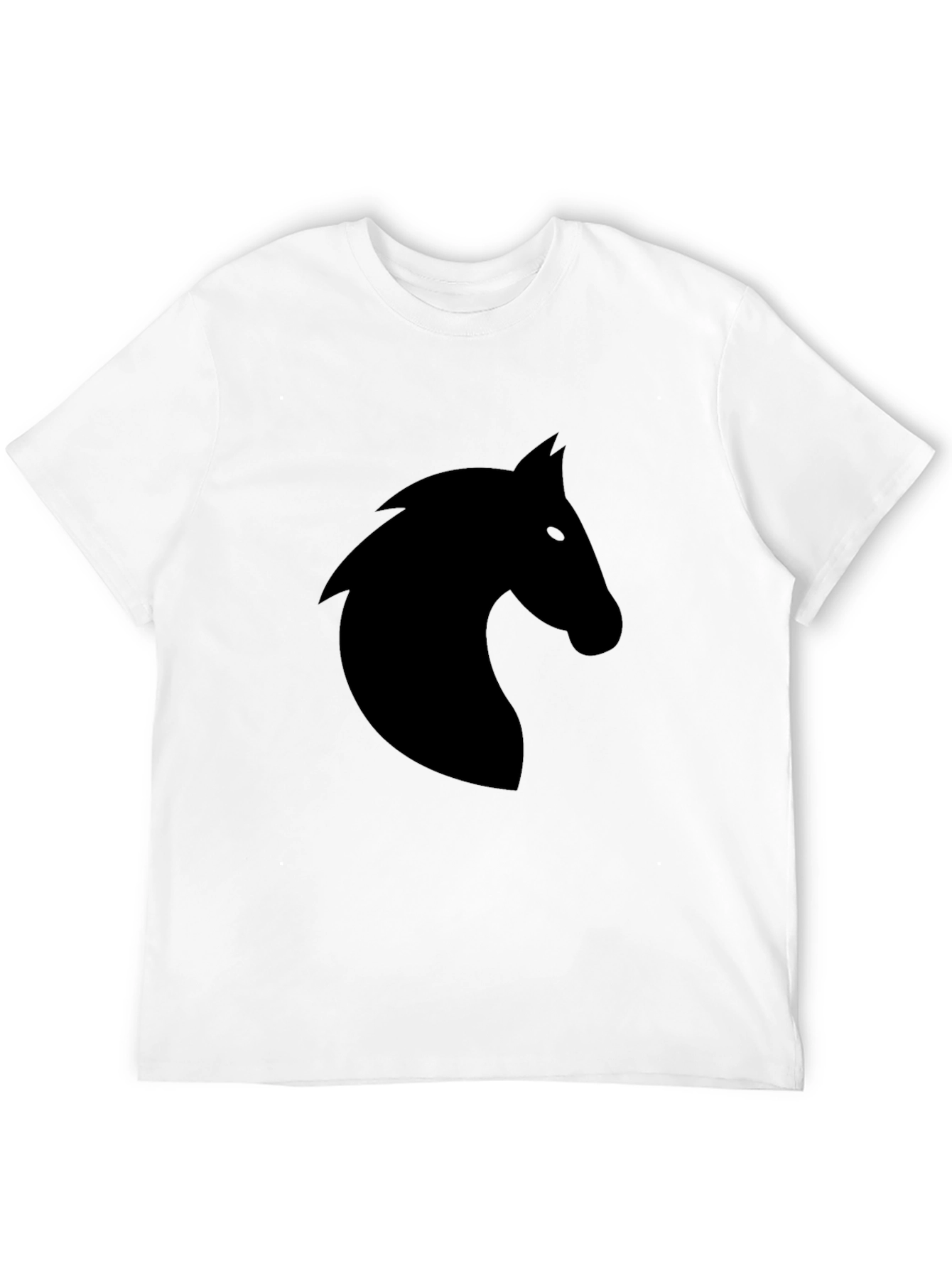 Black Black Horse Silhouette Tee - Stylish and Comfortable view 12