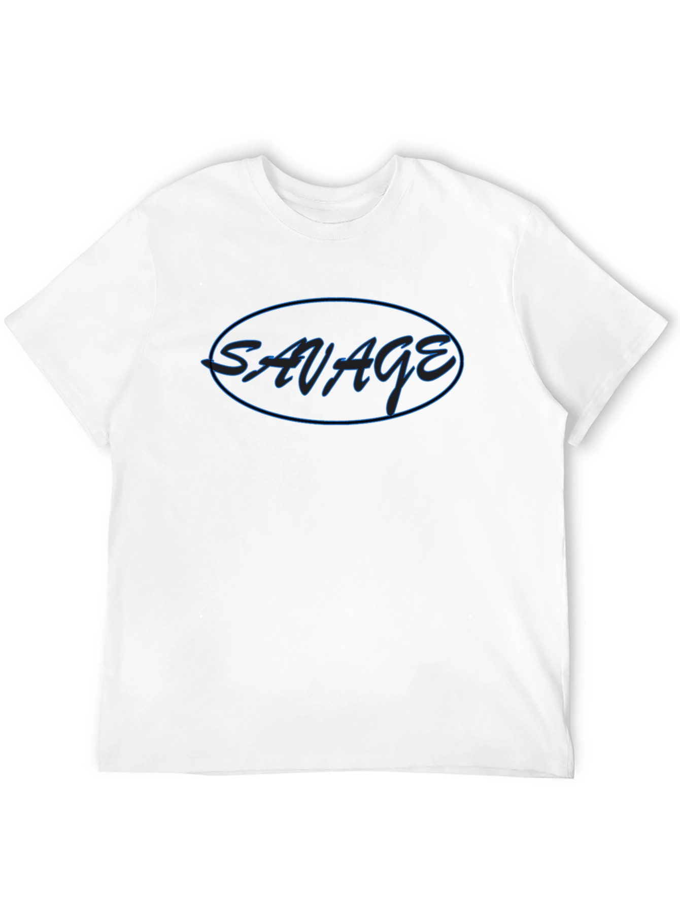 Black Savage Graphic T-Shirt - Men's Casual Tee view 12