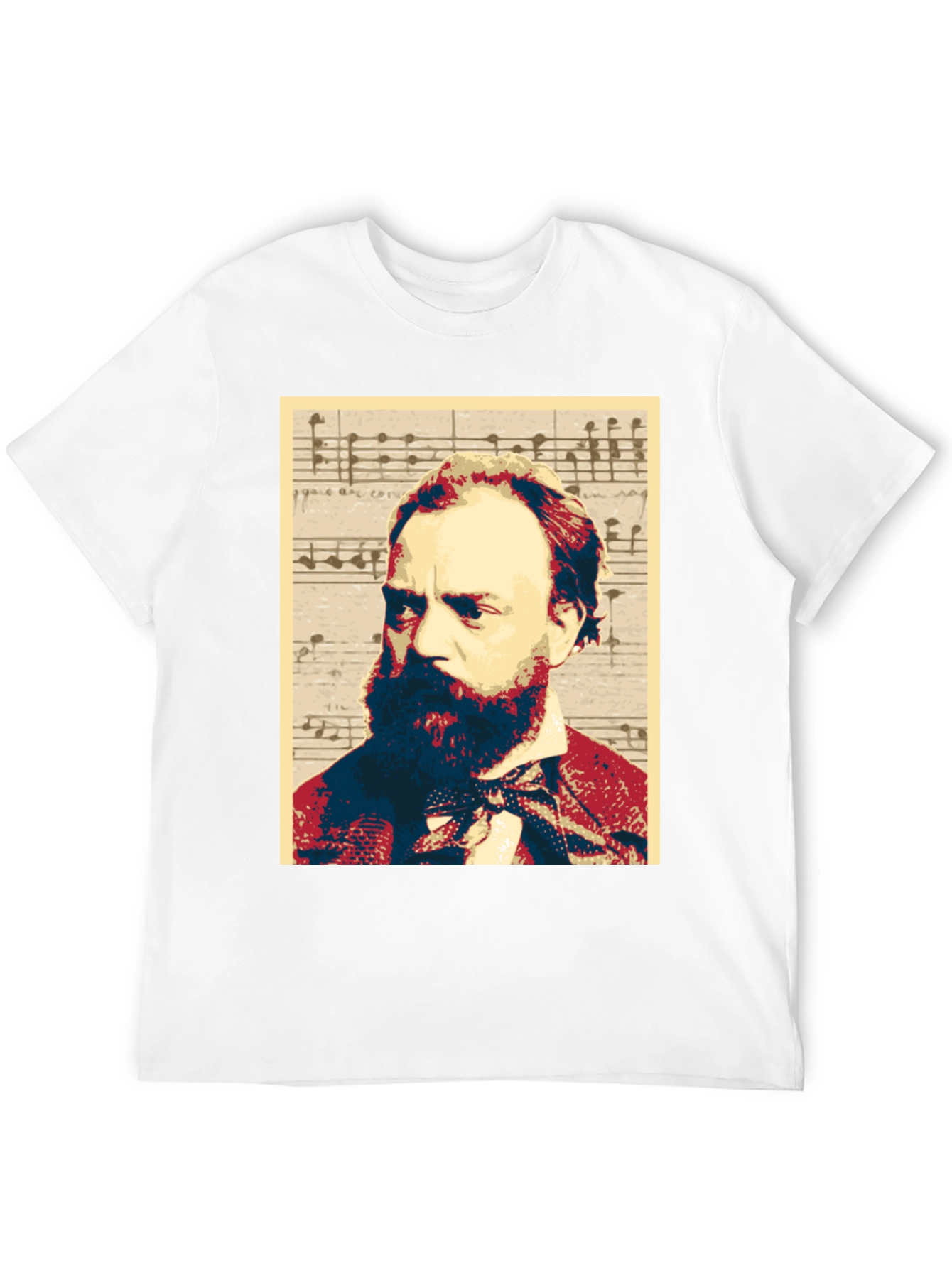 Black Musical Composer Portrait Graphic Tee view 12