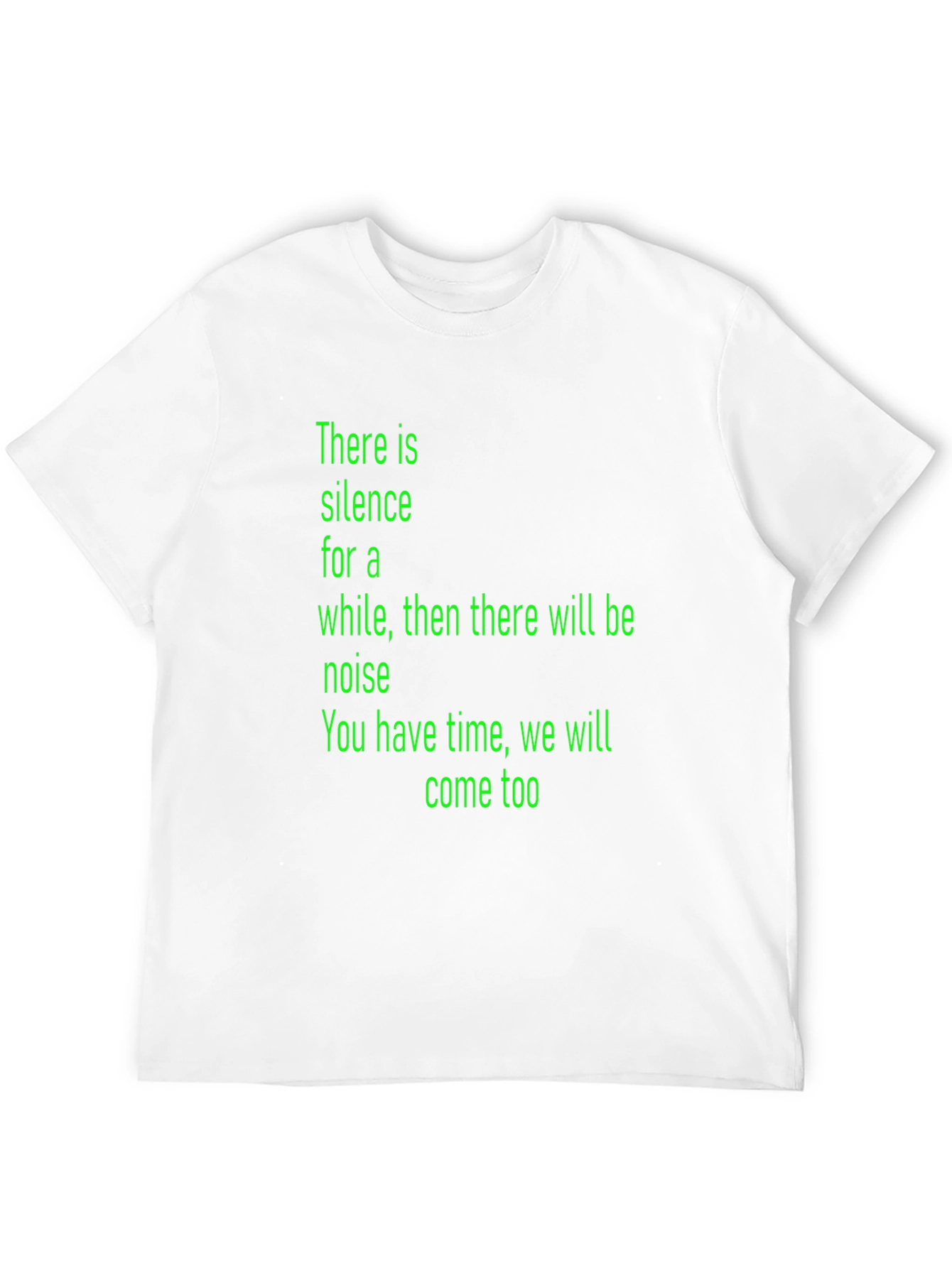 Black Silence & Noise Graphic Tee - Black view 12