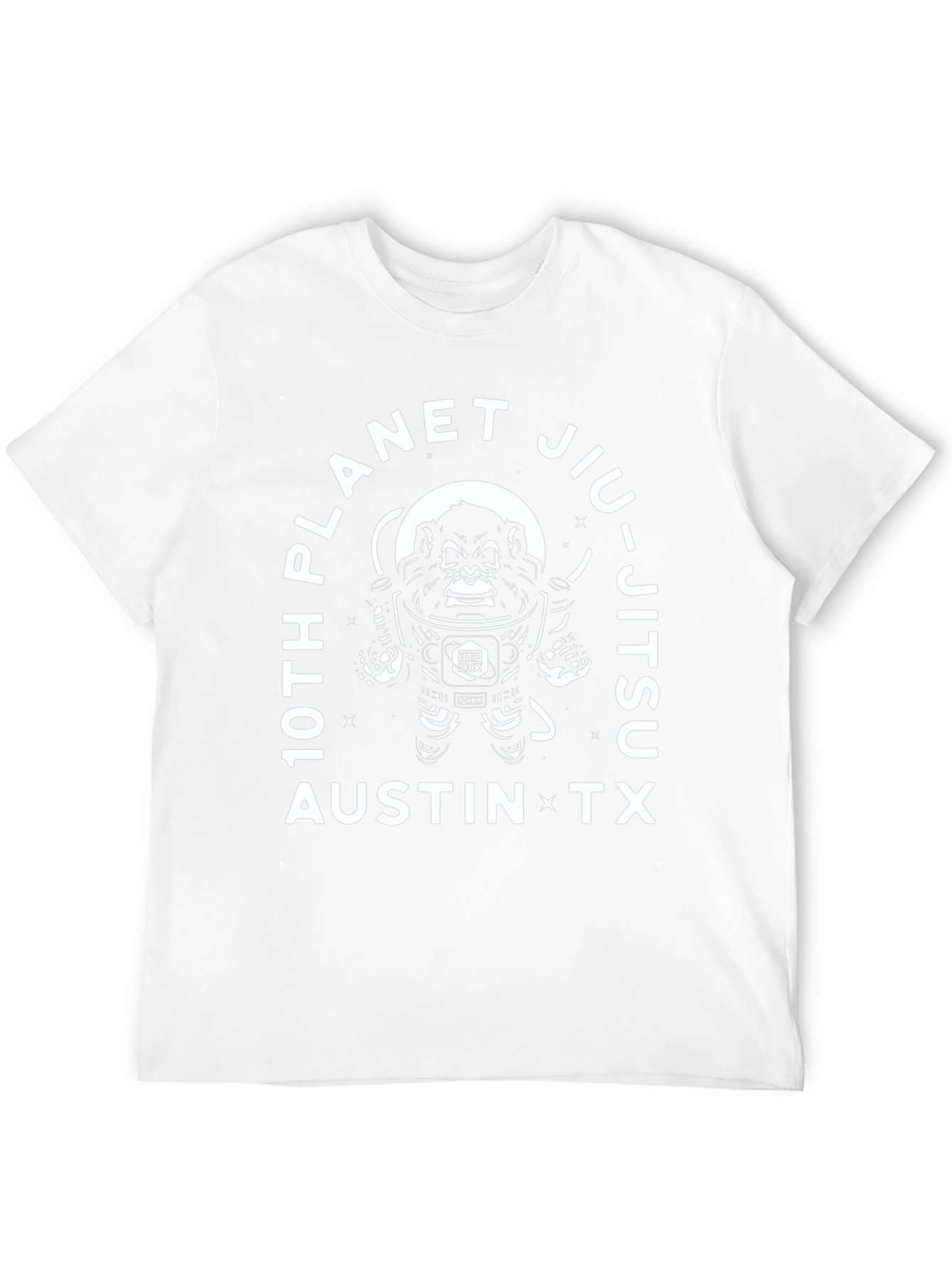 Black 10th Planet Jiu-Jitsu Austin TX Black T-Shirt view 12