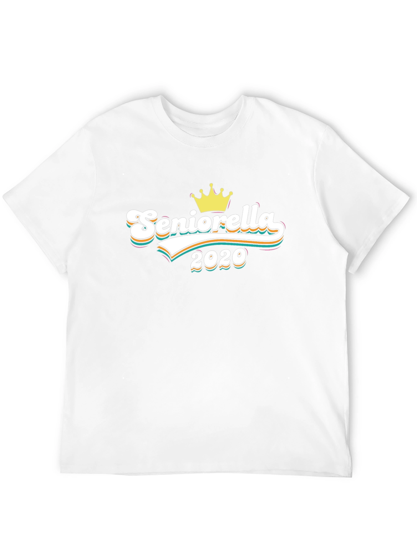 Black Seniorella 2020 Crown Graphic T-Shirt view 12
