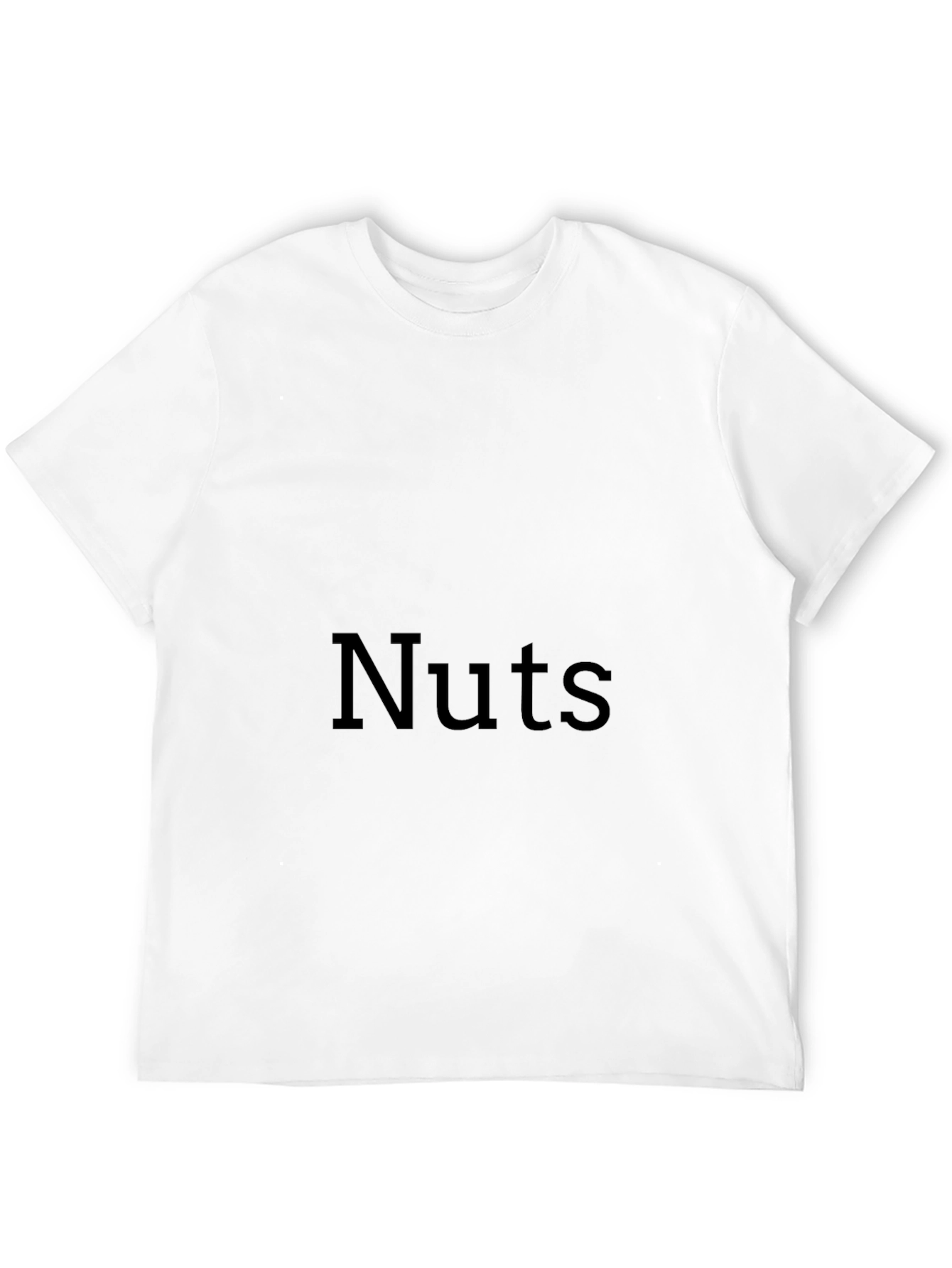 Black Nuts Graphic T-Shirt - Casual Black Tee view 12