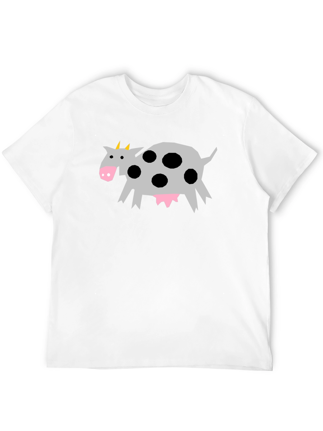 Black Funky Cow Graphic Tee - Quirky Style view 12