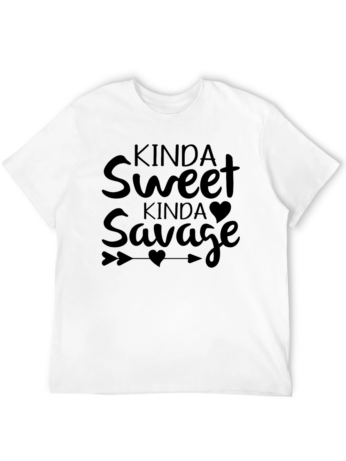 Kinda Sweet Kinda Savage Graphic Tee - Trendy Unisex T-Shirt - 12