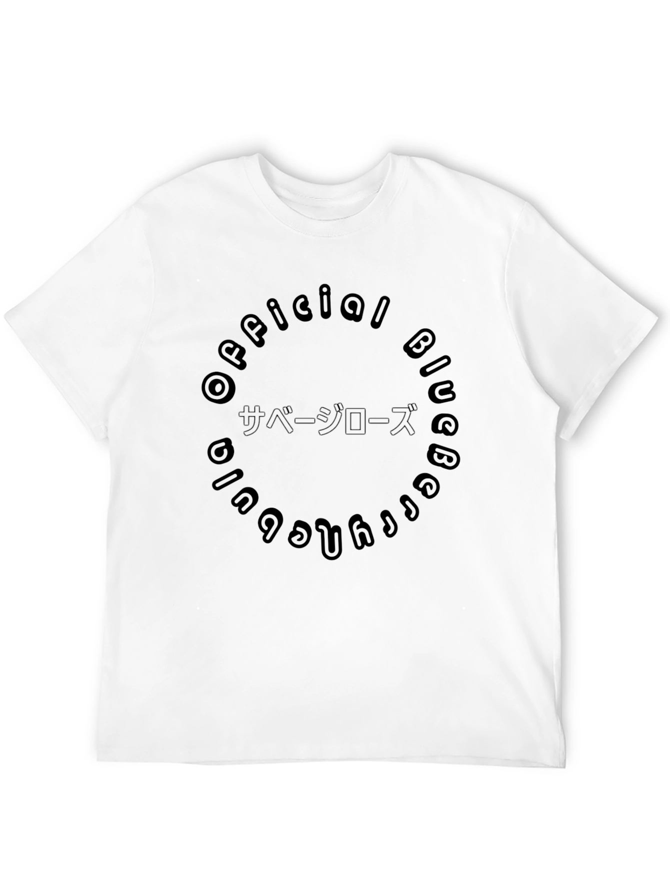 Black Official Blueberry Bulldog Tee - Black view 12