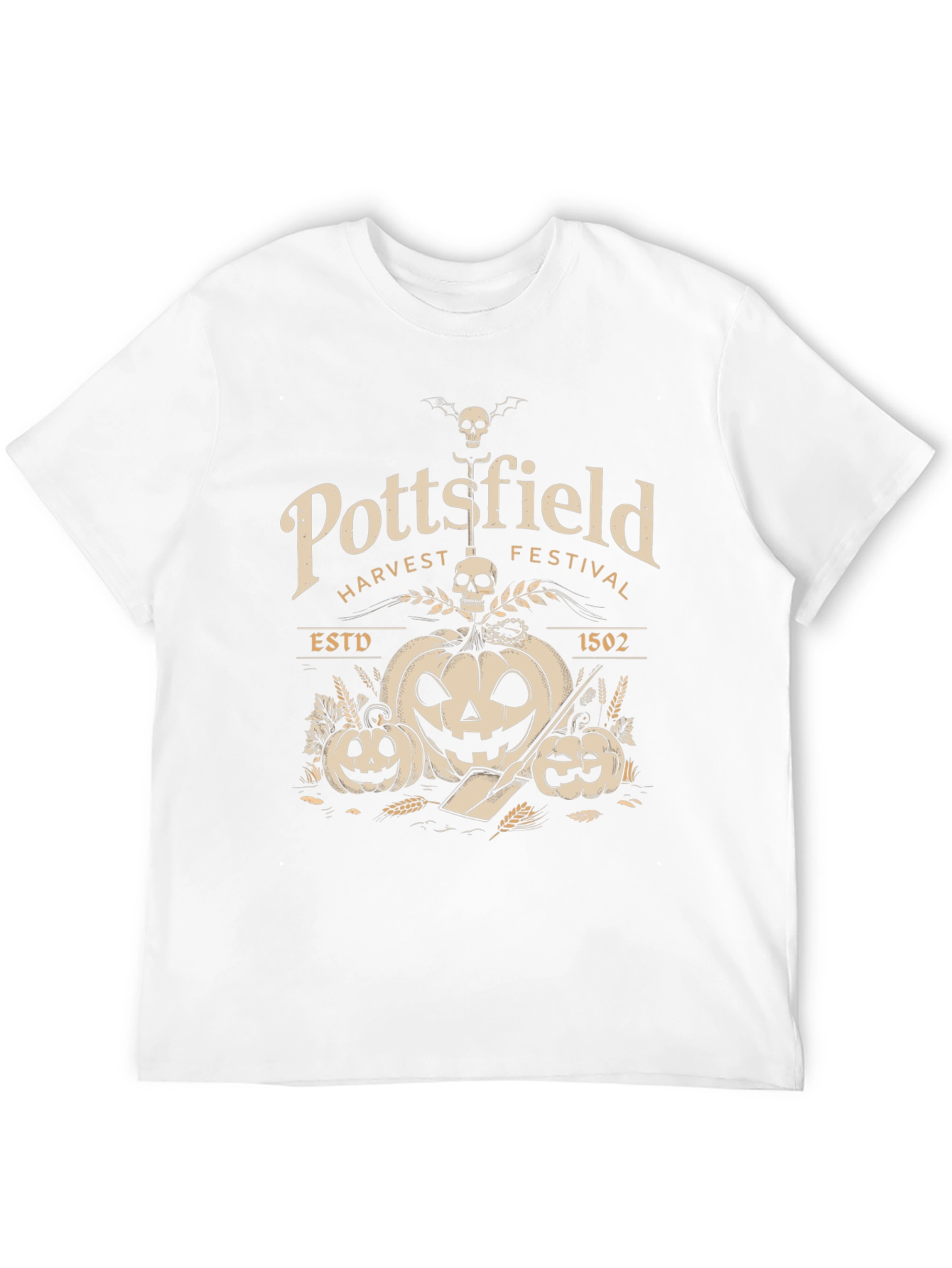 Pottsfield Harvest Festival Graphic Tee - Halloween Shirt - 12