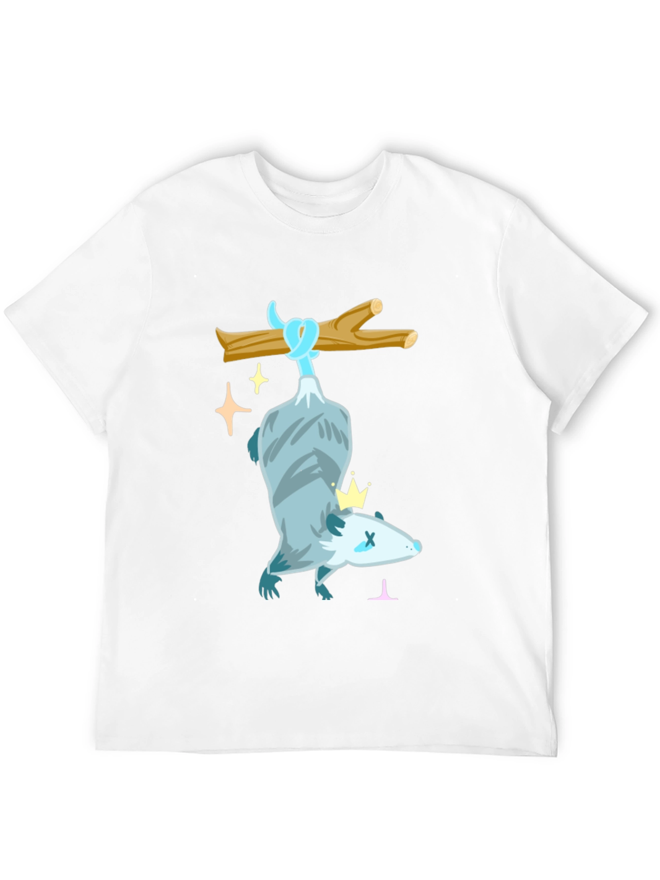 Black Hanging Opossum Tee - Play Dead and Shine! view 12