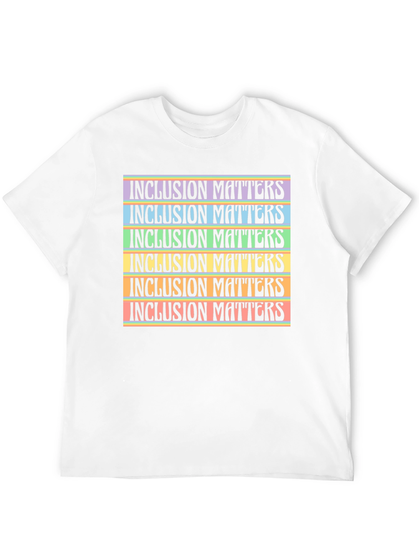 Black Inclusion Matters Graphic T-Shirt - Black view 12