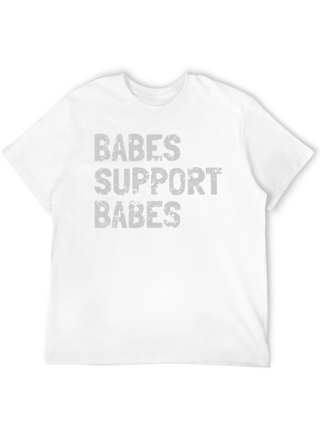 Black Babes Support Babes Graphic T-Shirt view 12