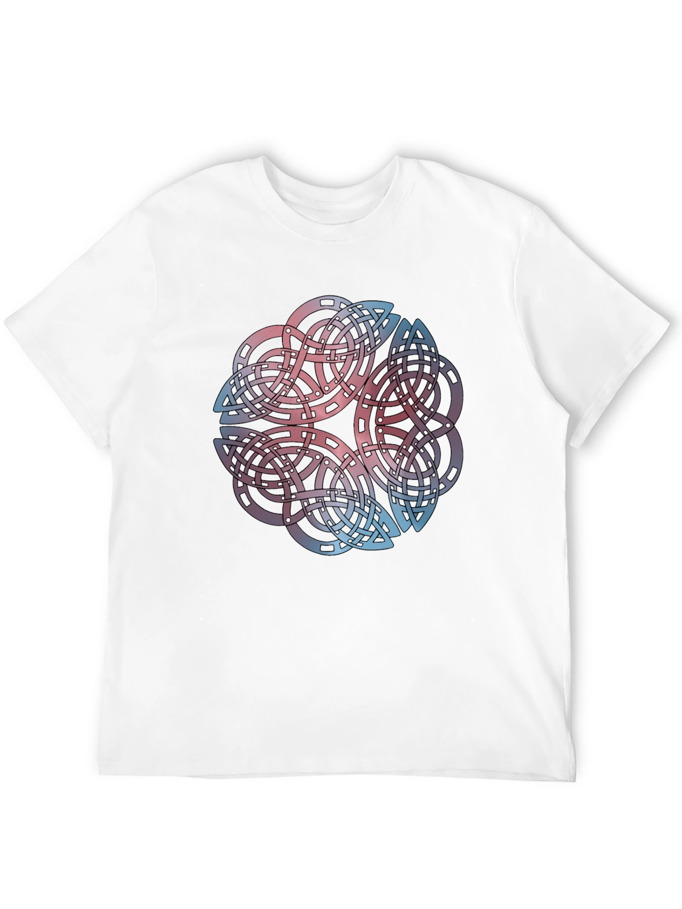 Black Celtic Knot Graphic Tee - Black T-Shirt view 12