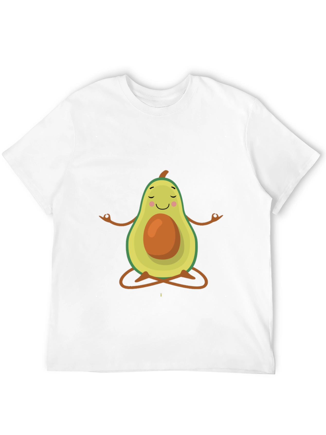 Black Zen Avocado T-Shirt - Funny Yoga Tee view 12