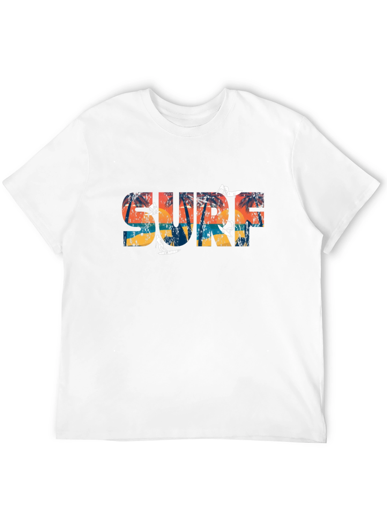 Black Surf T-Shirt - Black Tropical Vibe Tee view 12