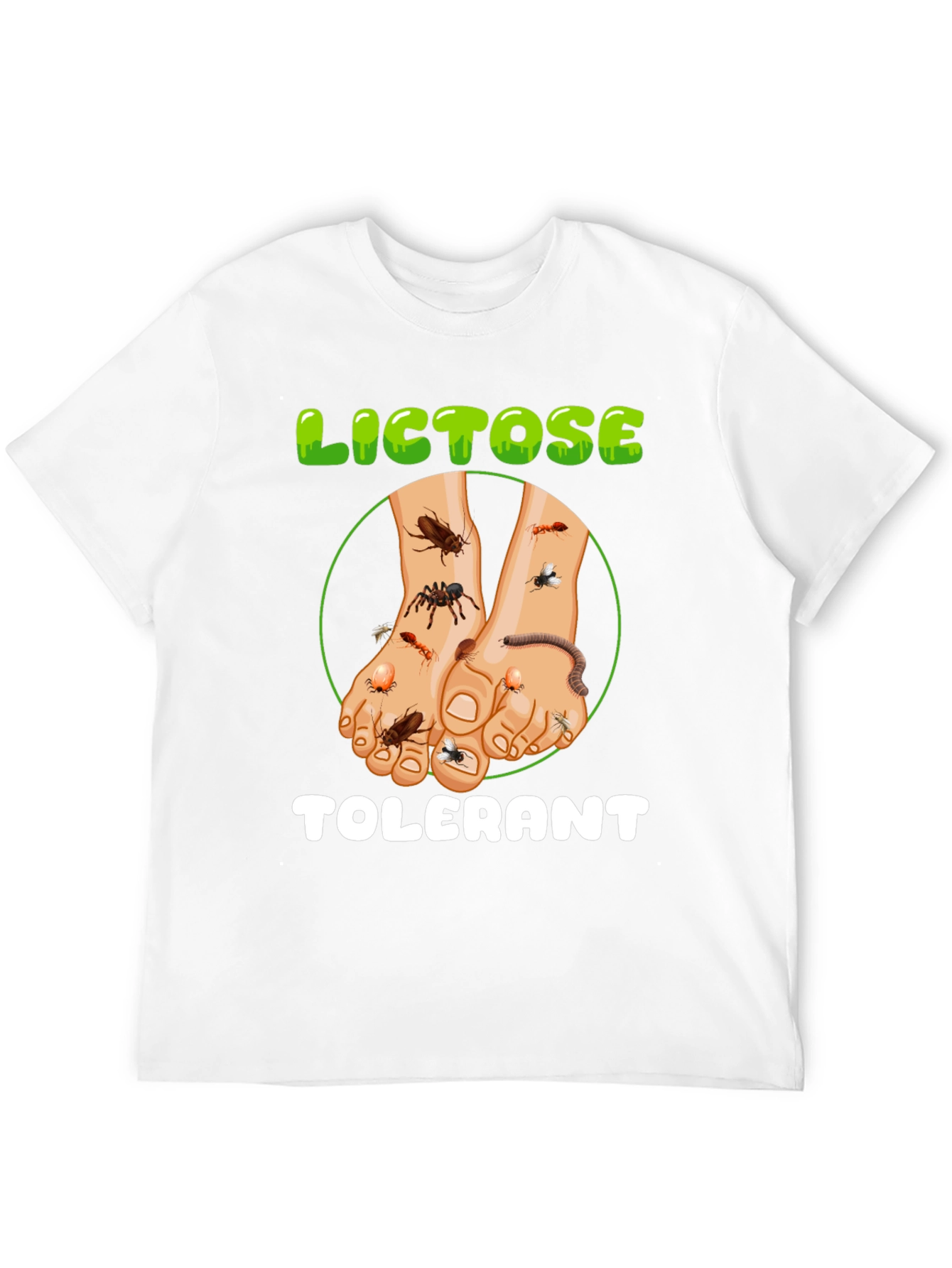 Black Lictose Tolerant Graphic T-Shirt view 12