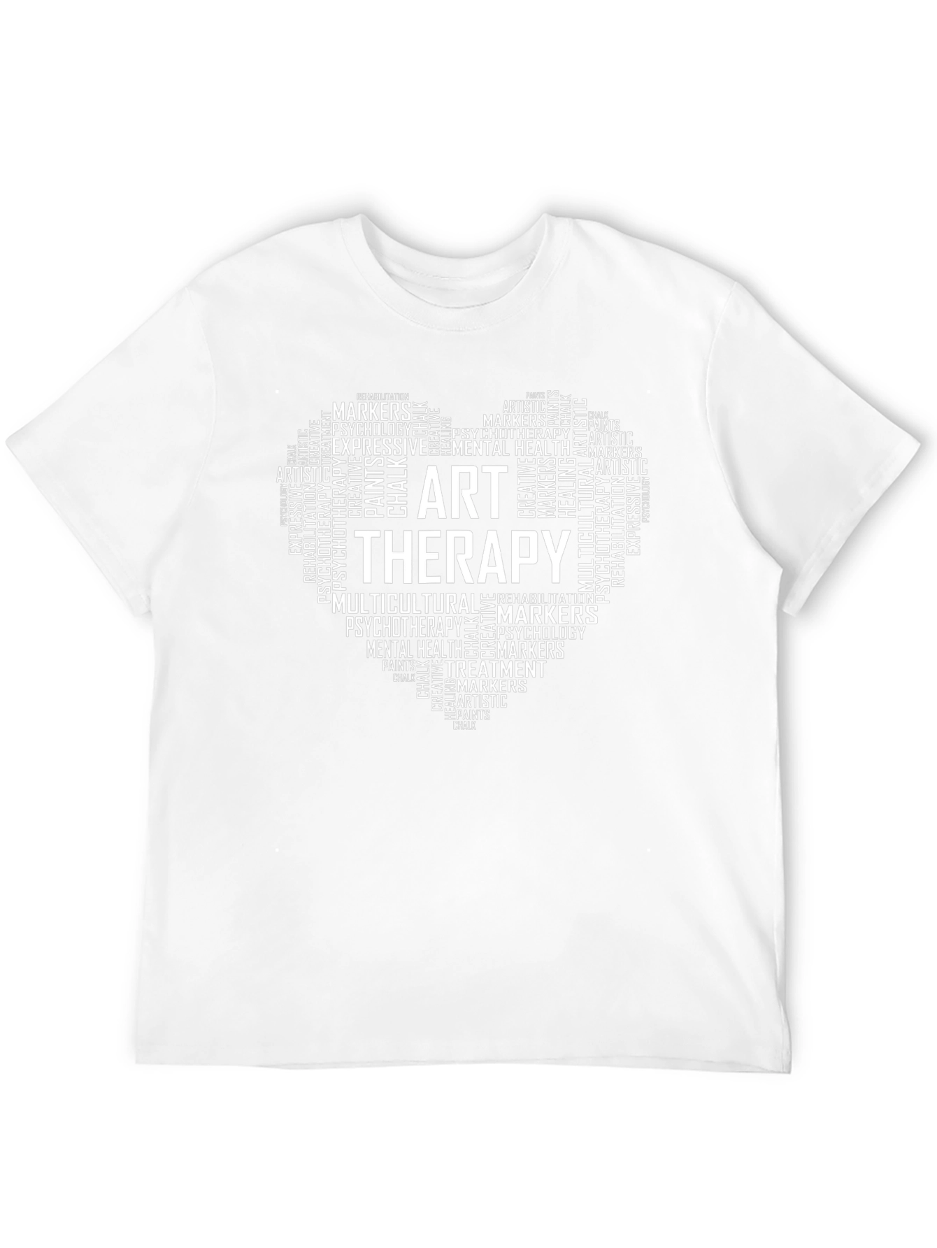 Art Therapy Heart T-Shirt - Express Yourself - 12