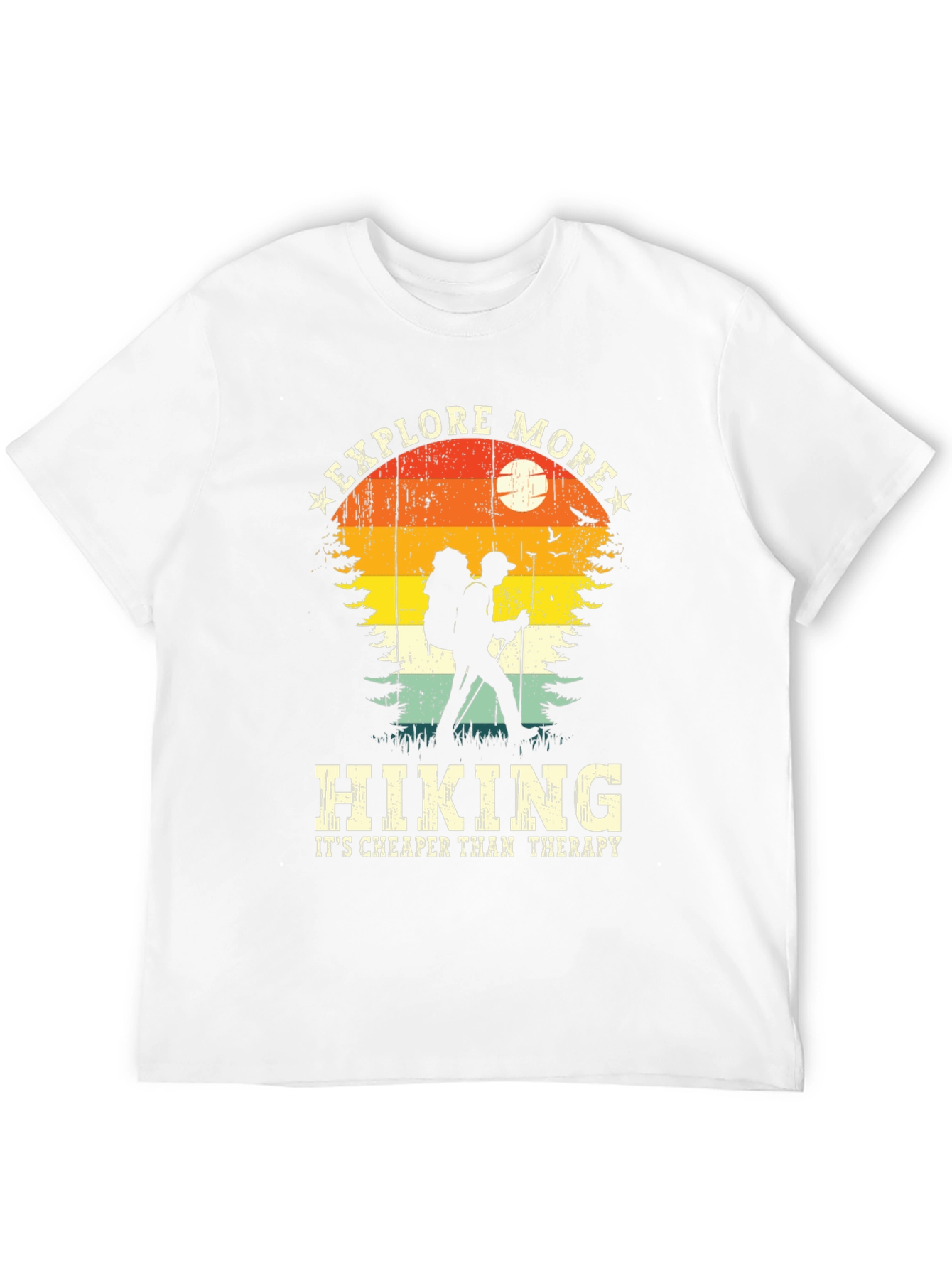 Black Explore More Hiking T-Shirt view 12