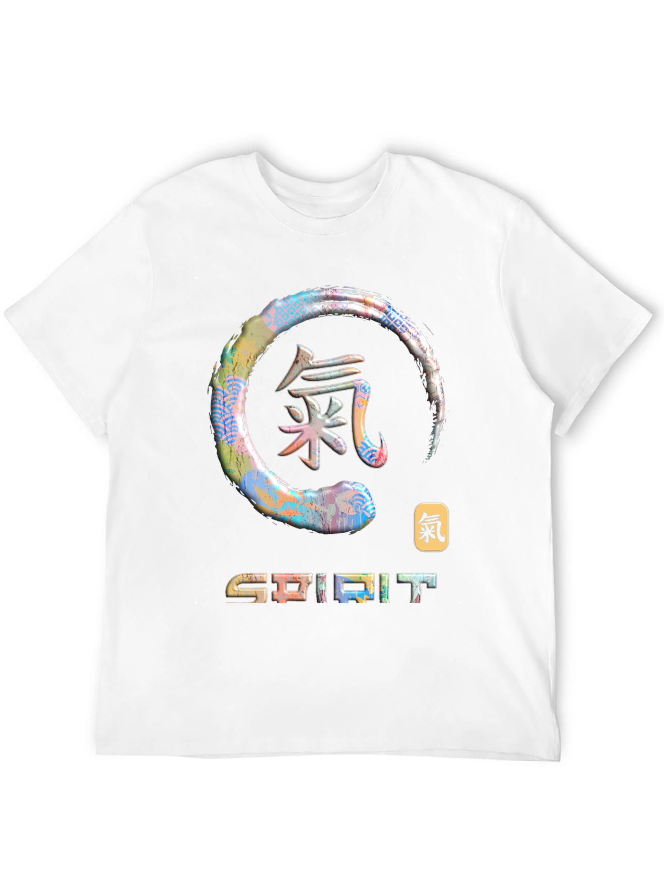 Black Zen Spirit Graphic T-Shirt view 12