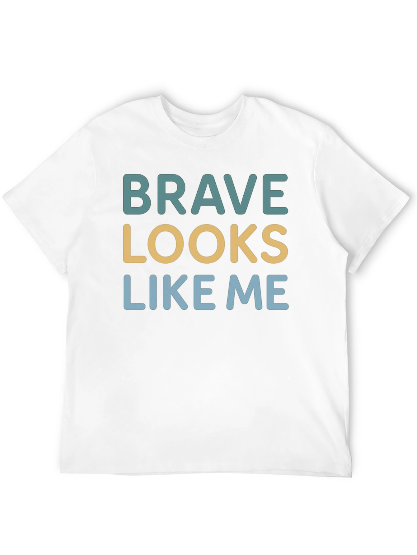 Black Brave Looks Like Me Graphic Tee - Black Casual T-Shirt view 12