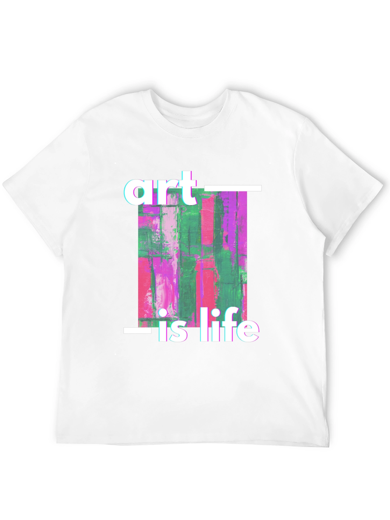 Art is Life Graphic Tee - Black Unisex T-Shirt - 12