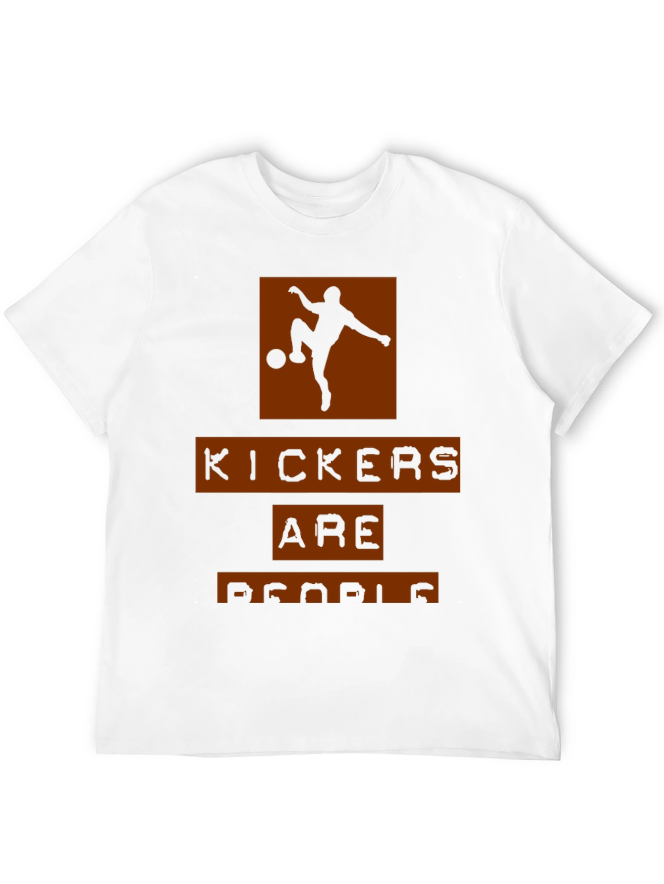 Black Kickers are People T-Shirt - Soccer Fan Tee view 12