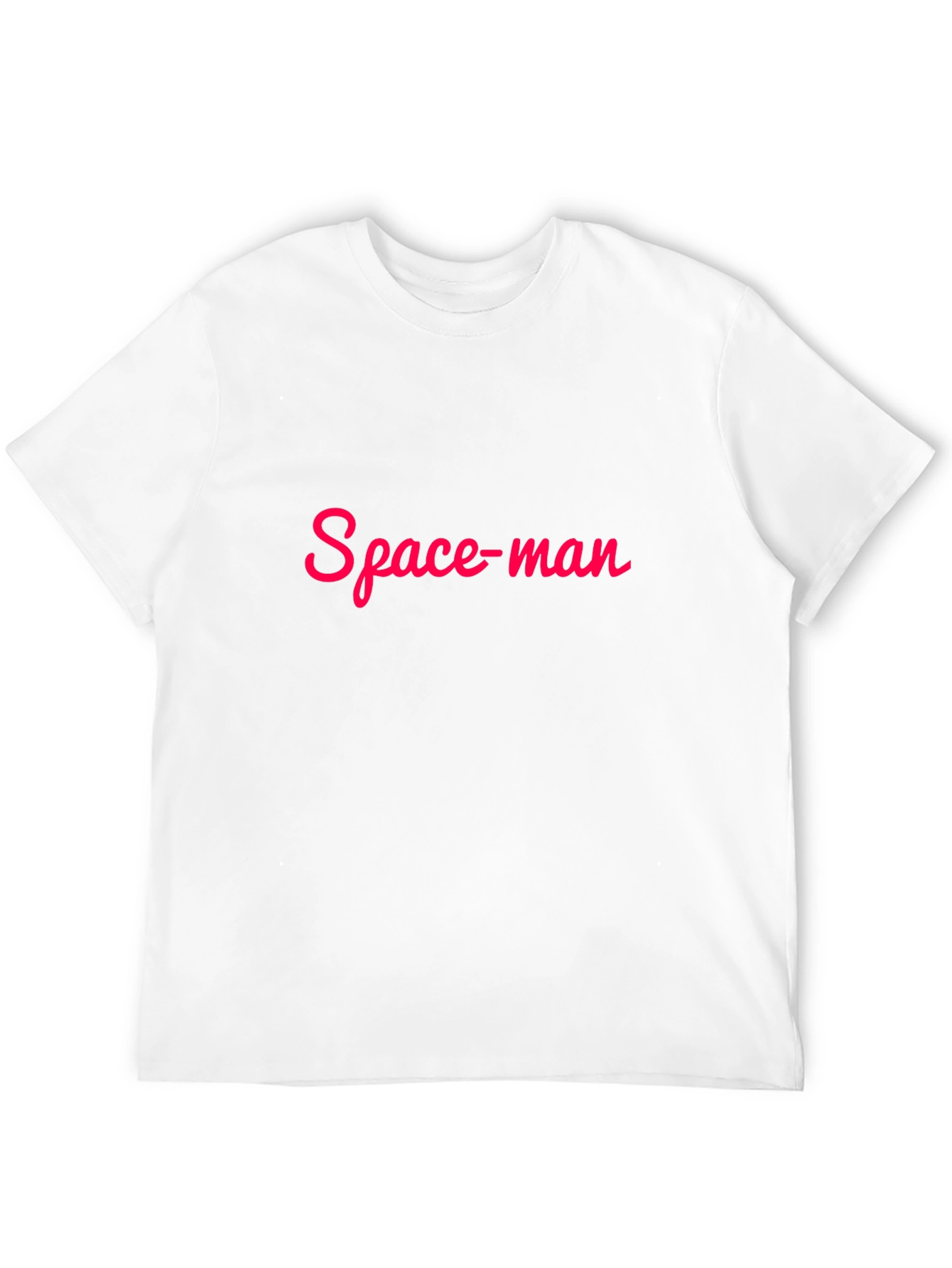 Black Space-man Graphic Tee - Black Crew Neck T-Shirt view 12