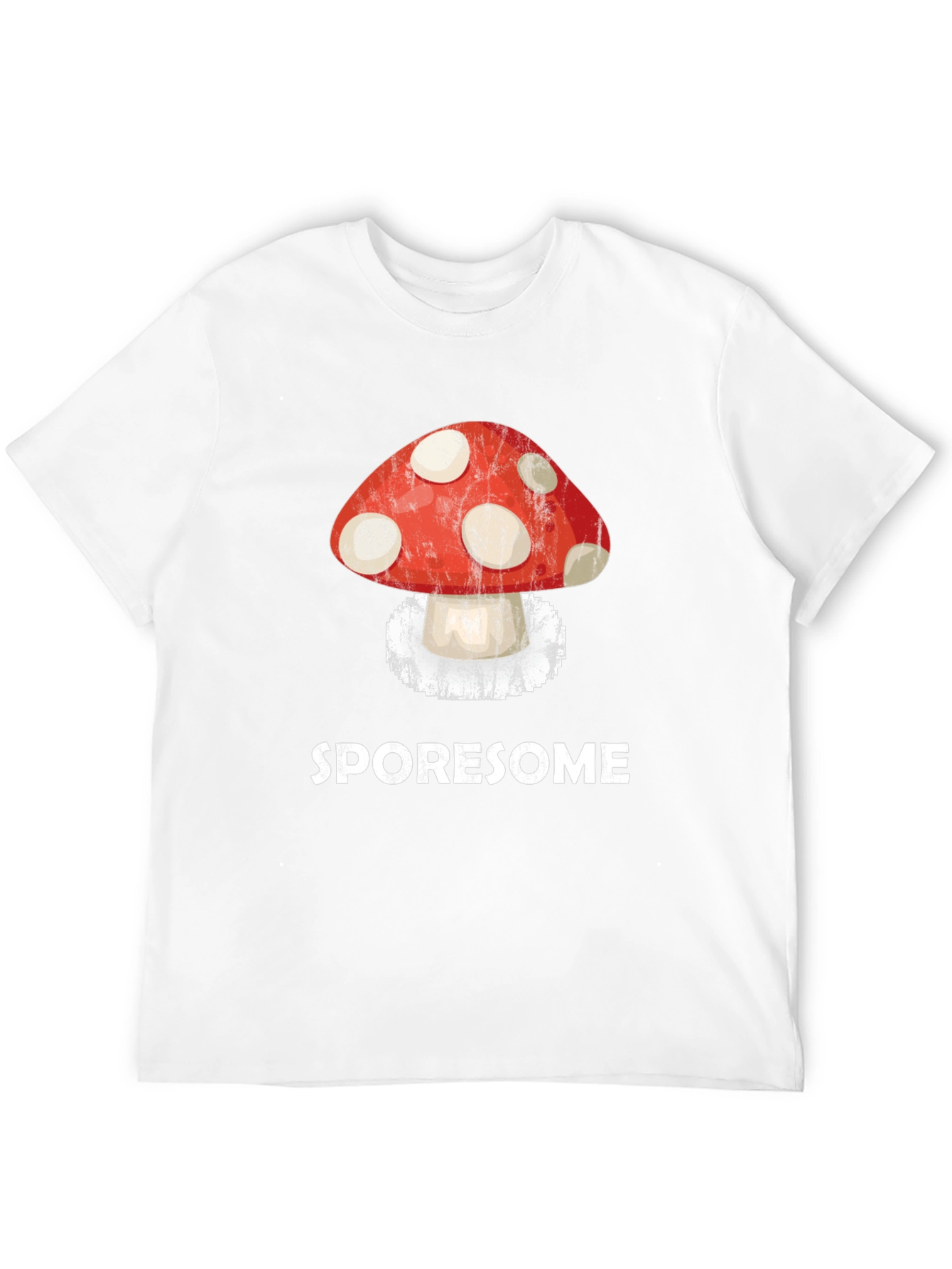 Black Sporesome Mushroom Graphic Tee view 12
