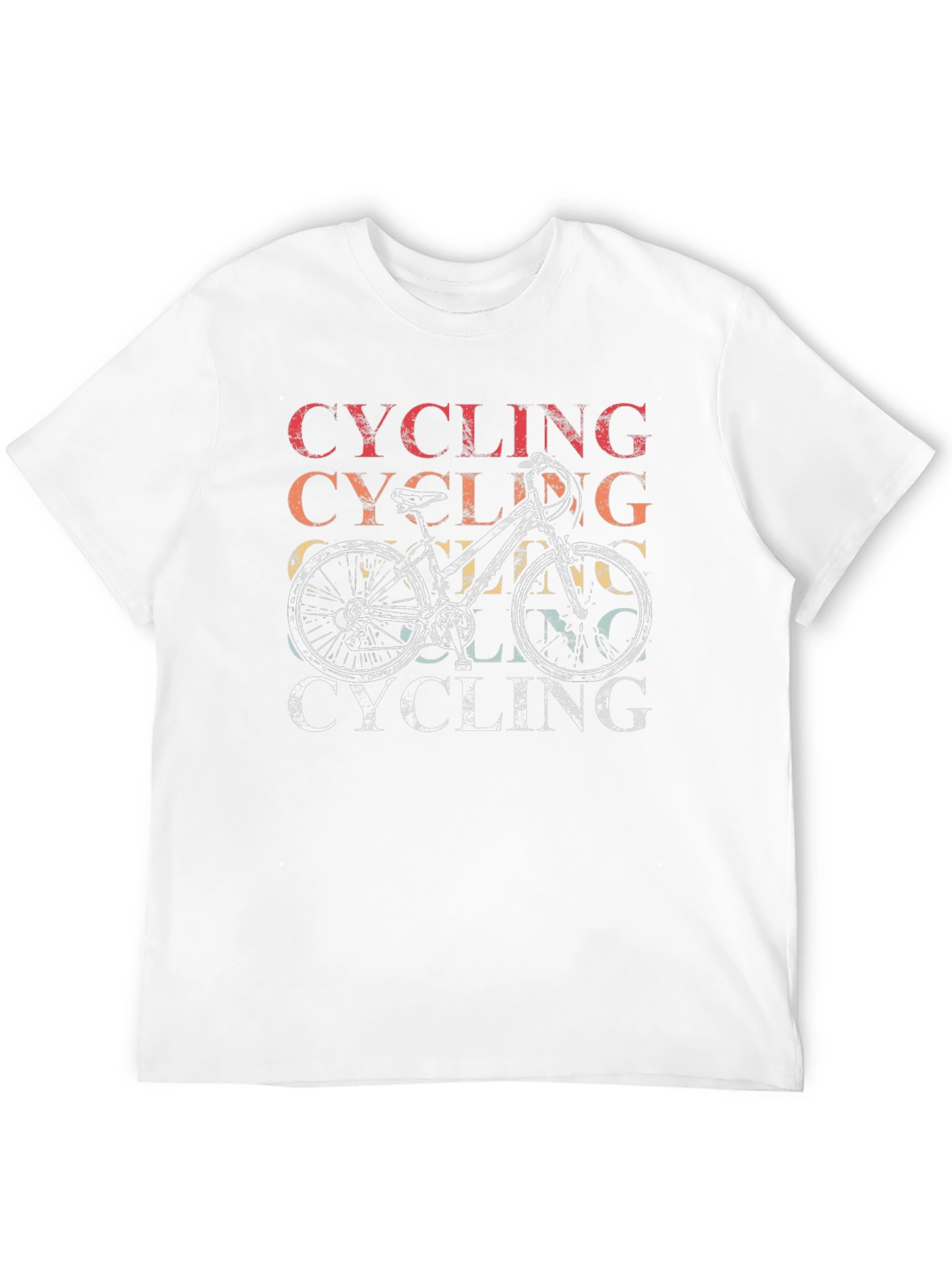Black Retro Cycling T-Shirt view 12