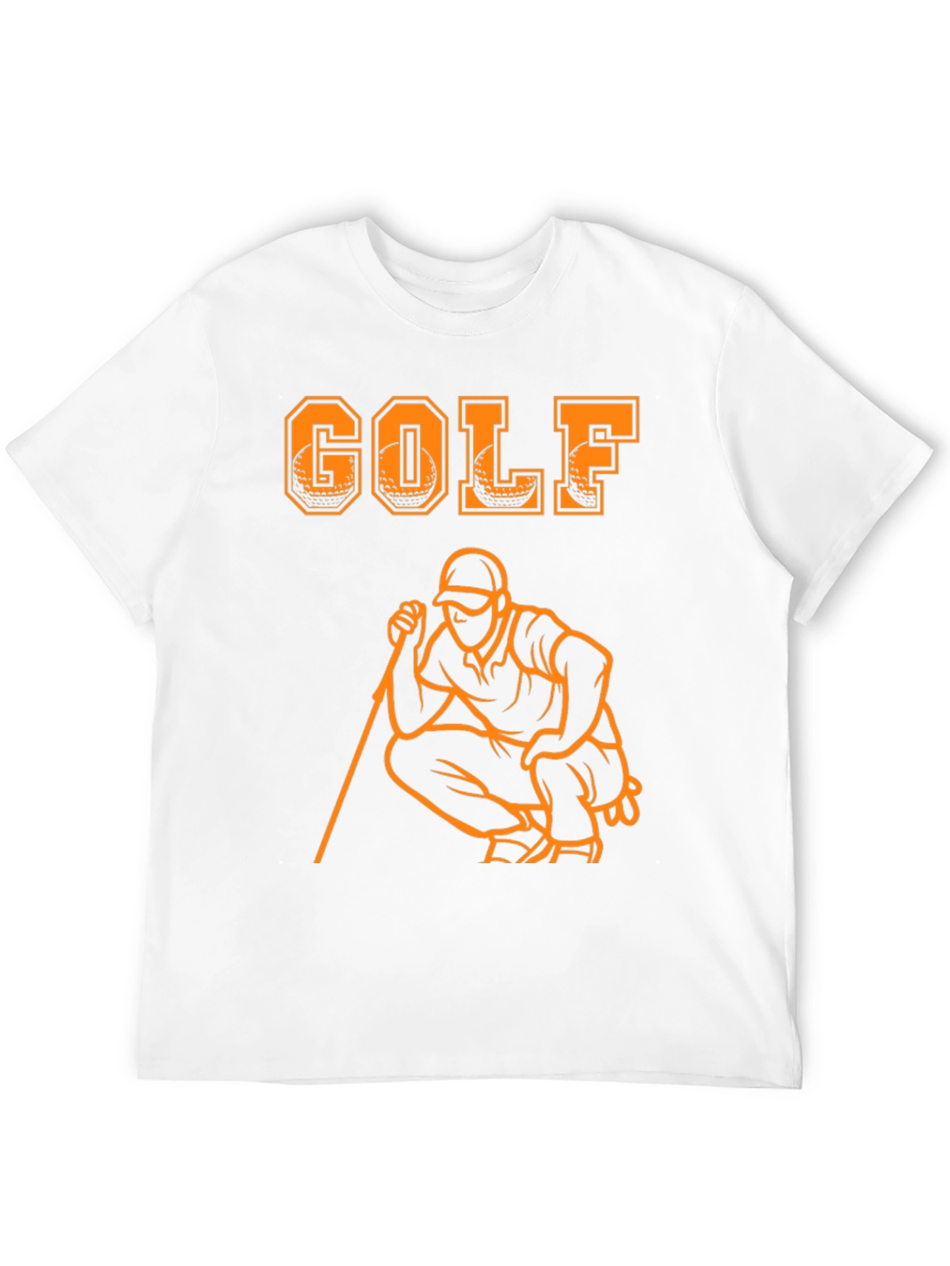 Black Golf Graphic T-Shirt - Sporty Casual Tee view 12