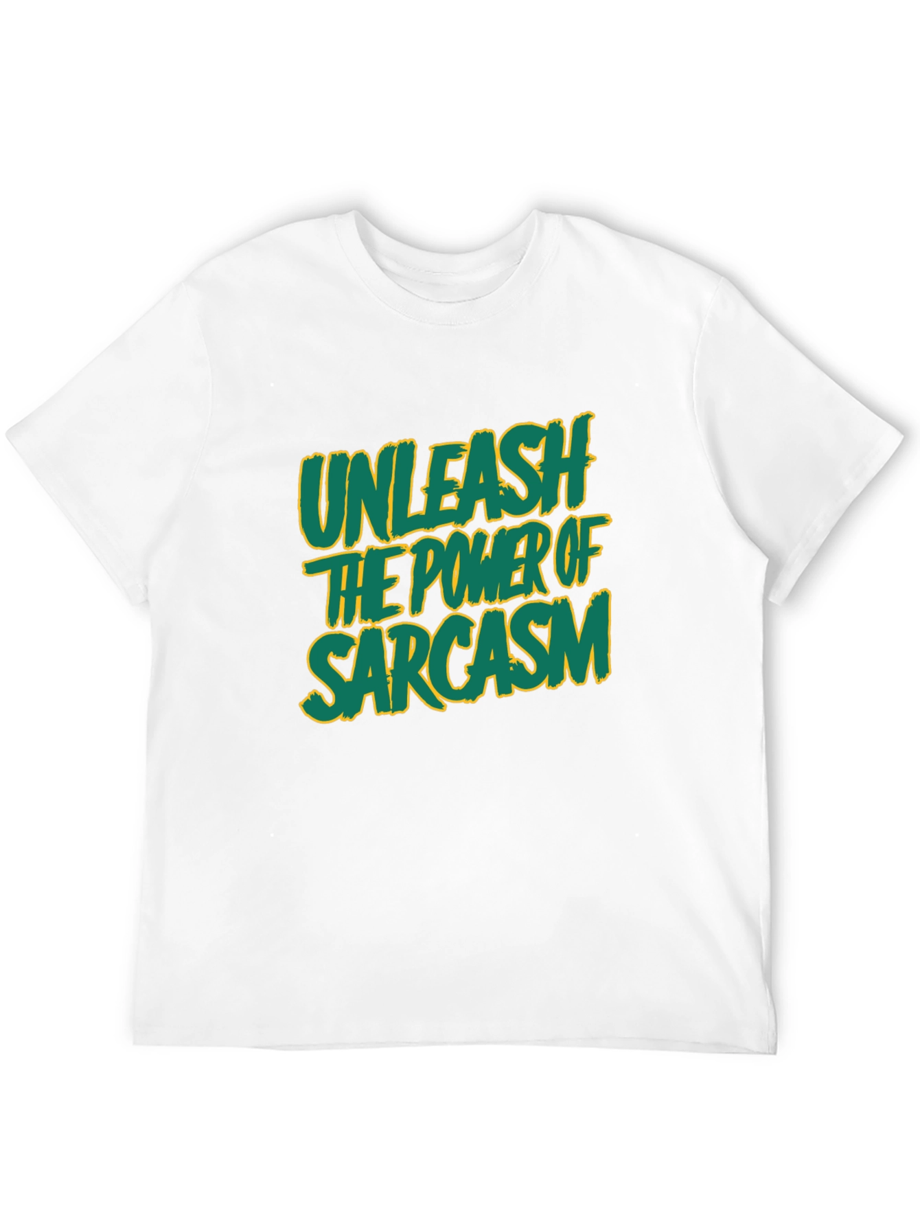 Black Unleash Sarcasm T-Shirt -  Funny Graphic Tee view 12