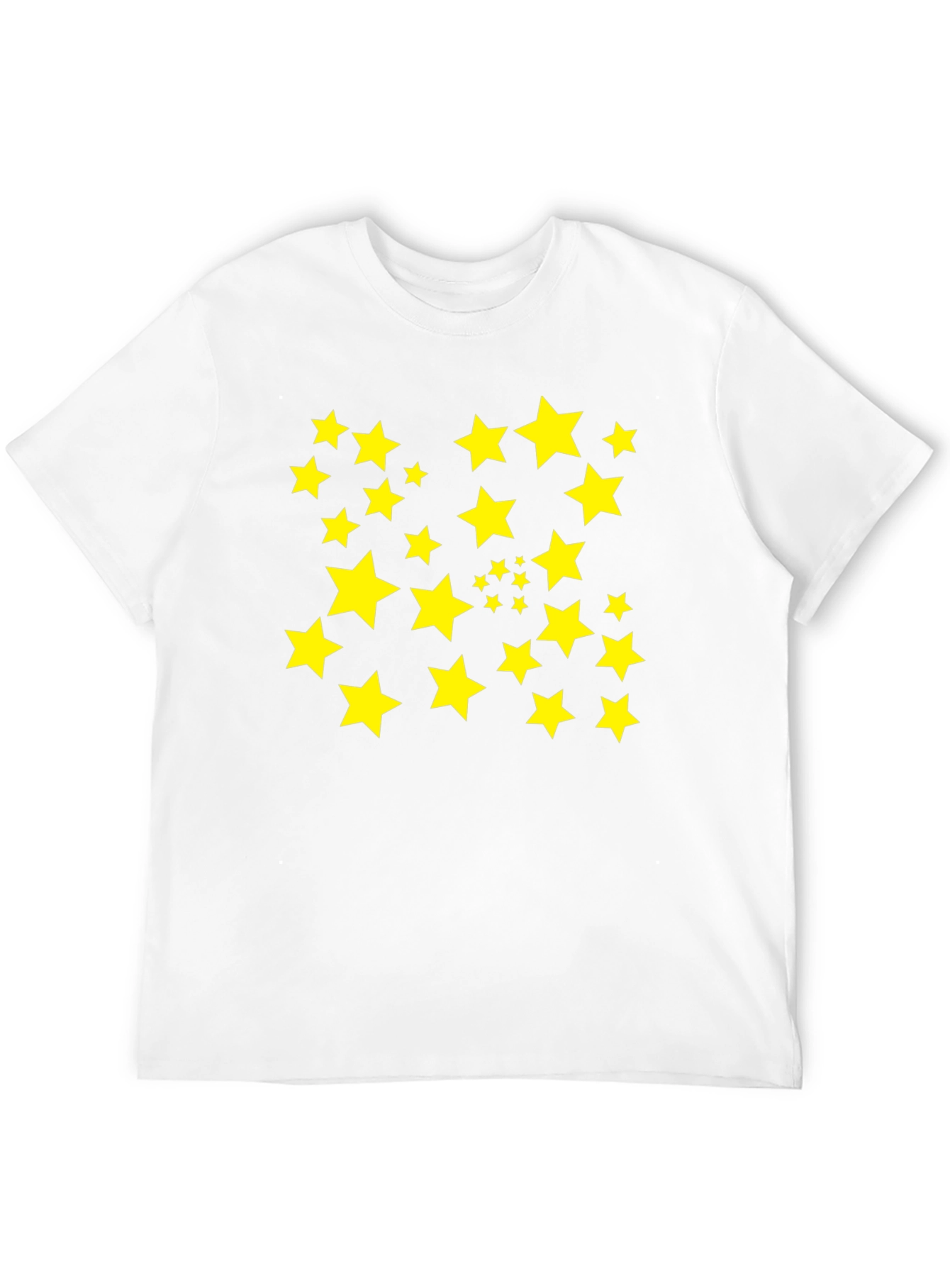 Black Starry Night Black T-Shirt view 12