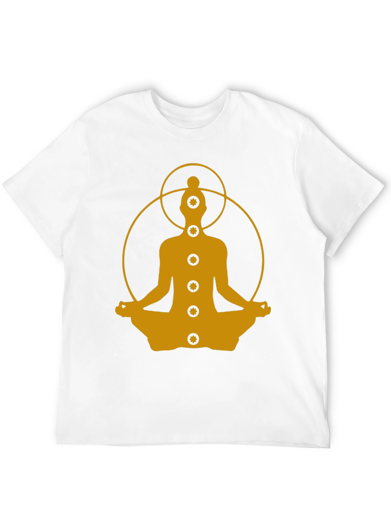 Black Chakra Meditation T-Shirt - Spiritual Yogi Tee view 12