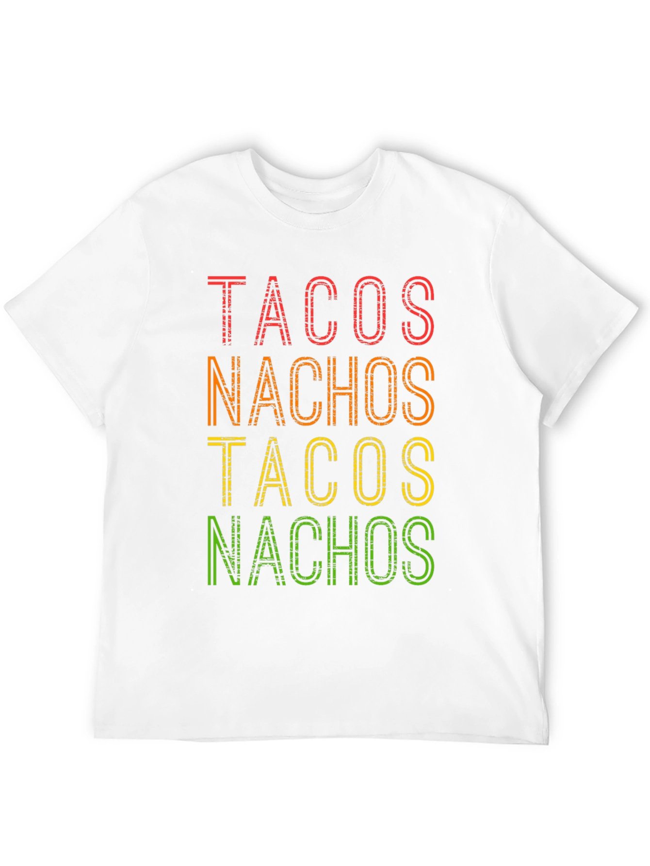 Black Tacos Nachos Graphic T-Shirt -  Foodie Fun! view 12