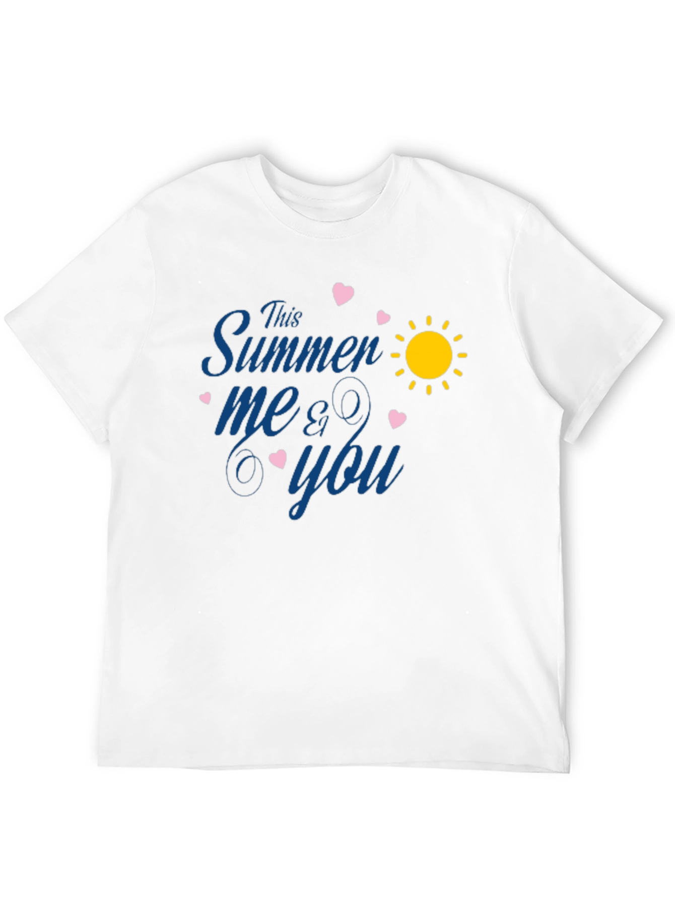 Black This Summer Me & You Black Graphic T-Shirt view 12