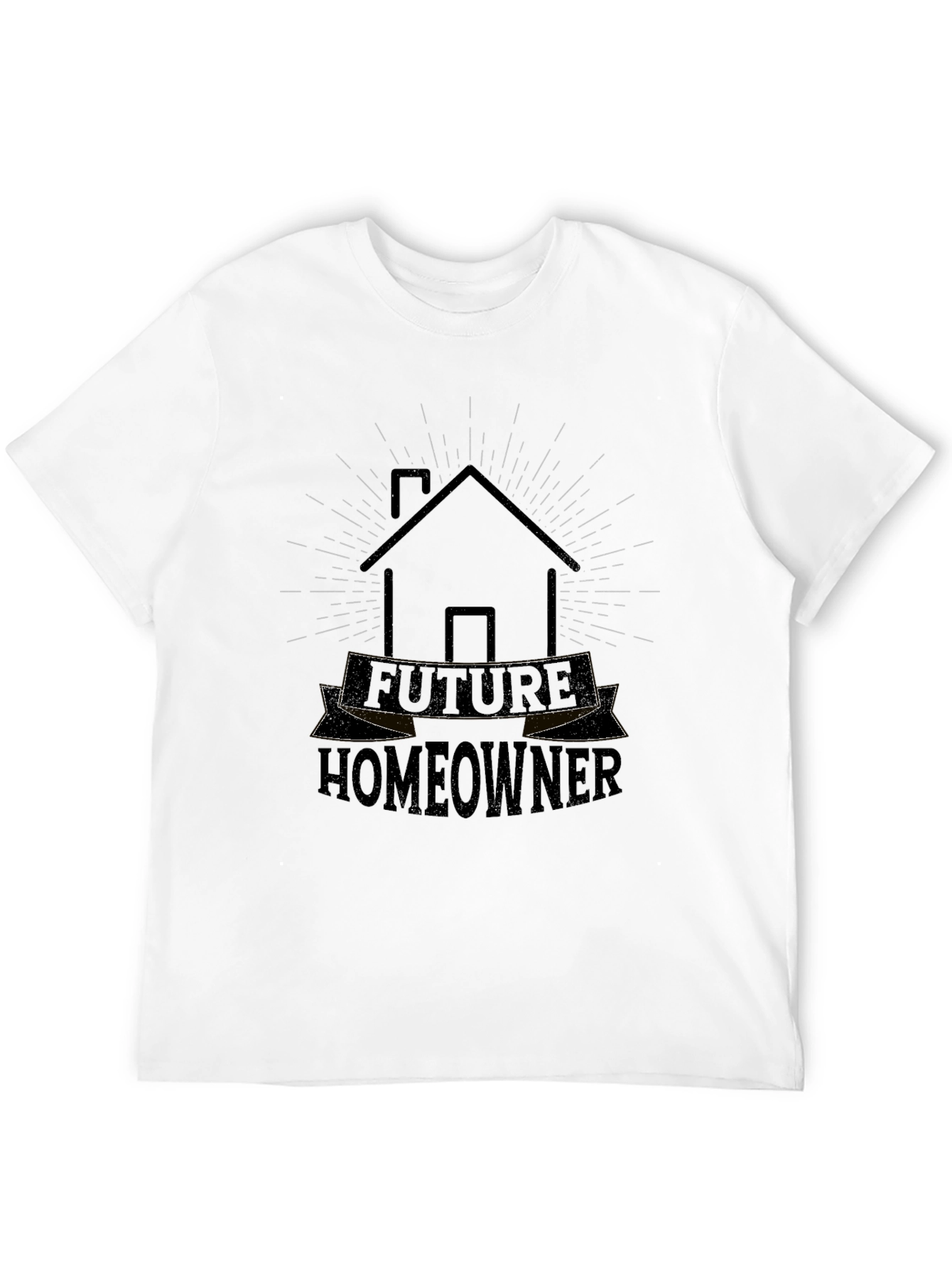Black Future Homeowner Graphic Tee view 12
