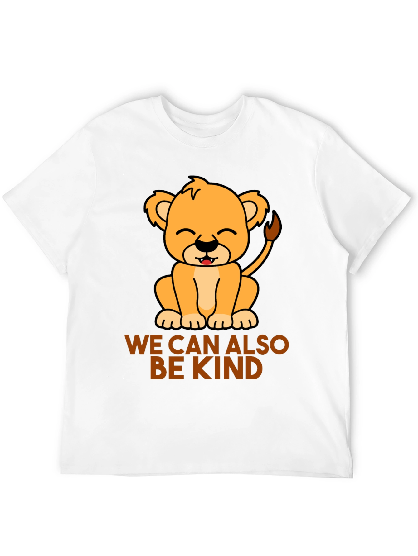 Black Kind Lion Tee - Be Kind T-Shirt view 12