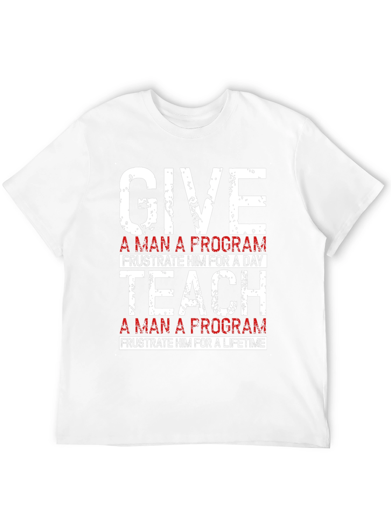 Black Give/Teach a Program T-Shirt view 12