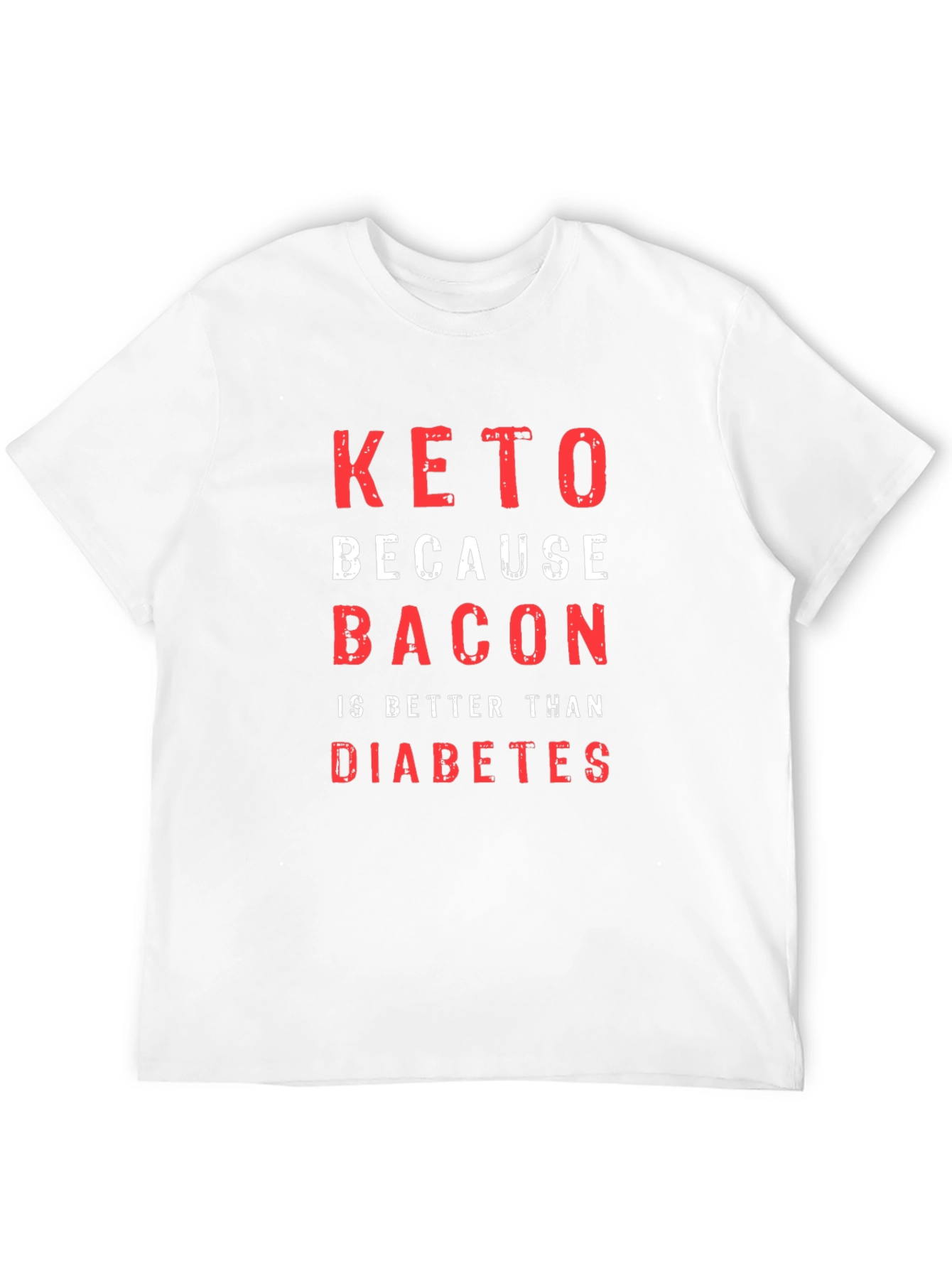 Black Keto Because Bacon is Better T-Shirt view 12