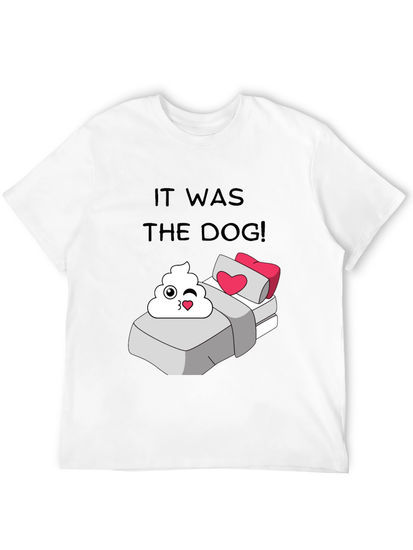 Black It Was The Dog T-Shirt view 12