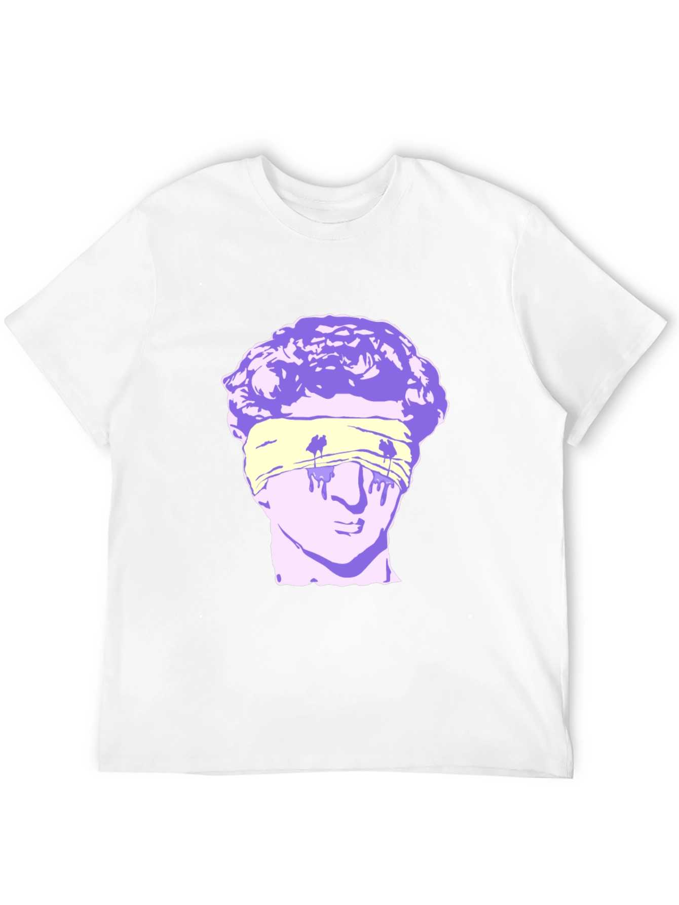 Blindfolded Statue Graphic Tee - 12