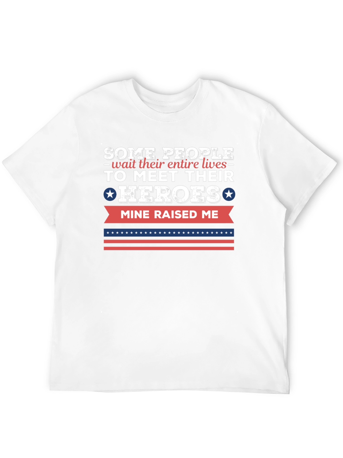 Black My Hero Raised Me T-Shirt - Patriotic Gift view 12