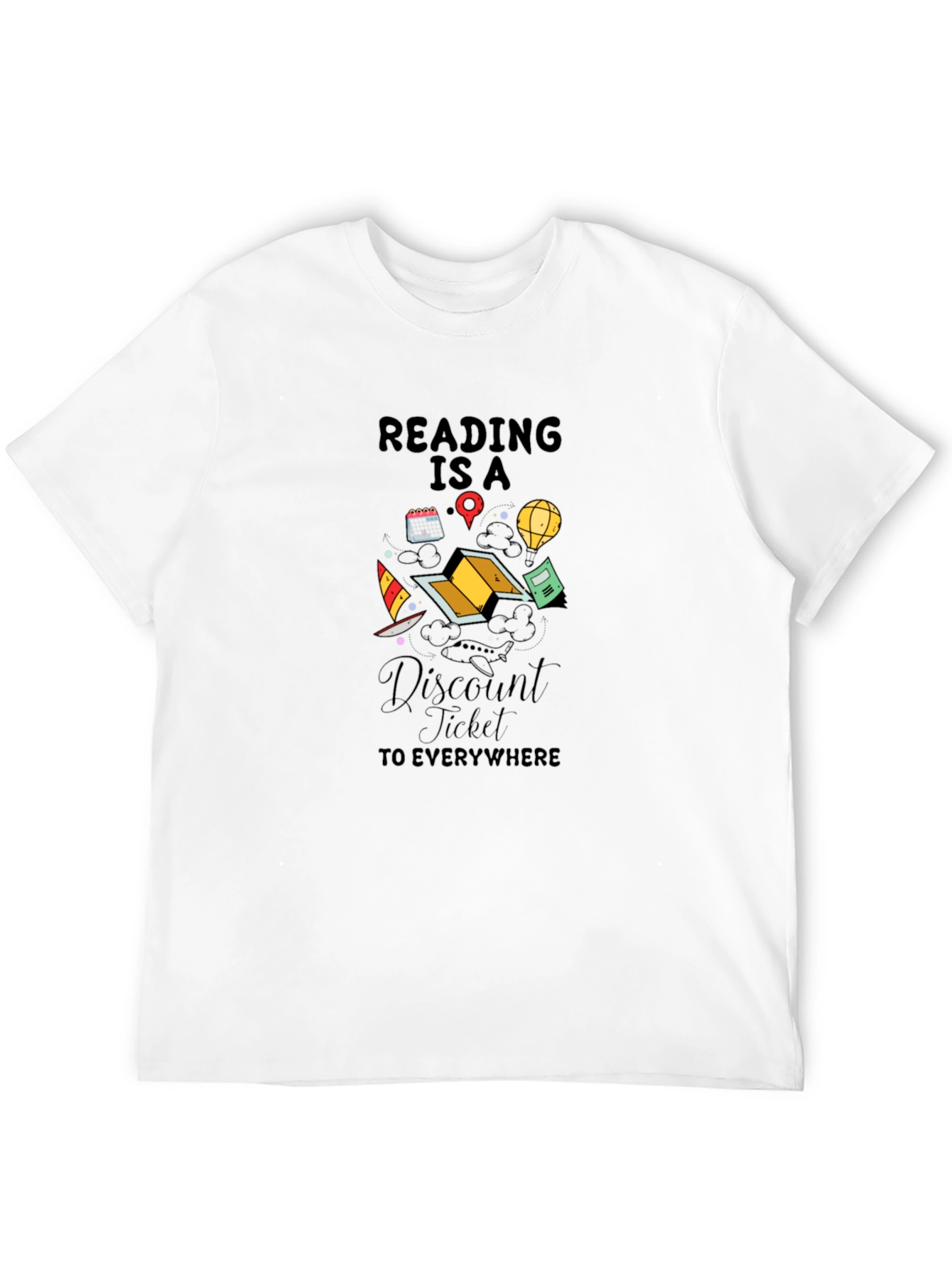 Black Reading is a Discount Ticket T-Shirt view 12