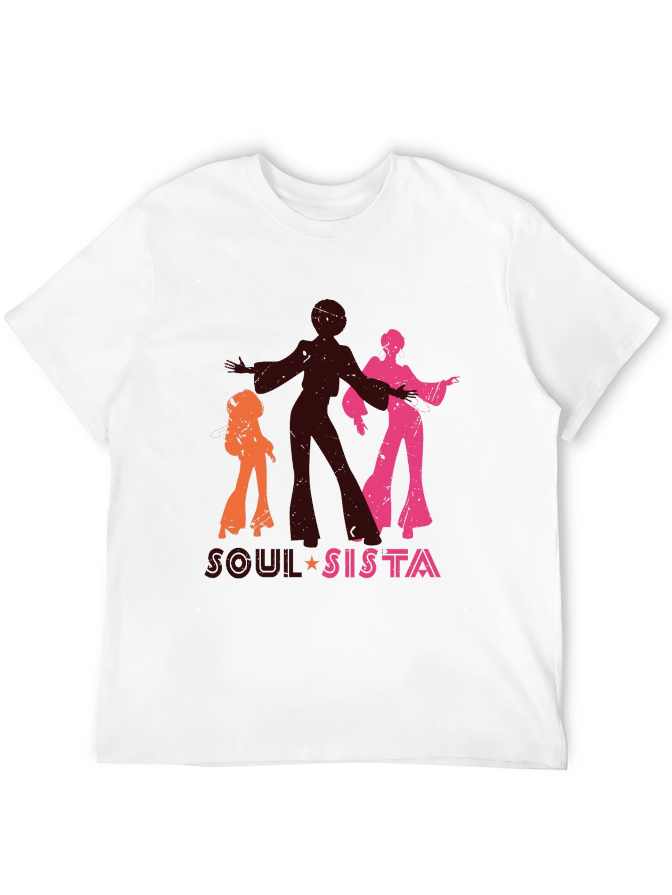Black Soul Sista Black Graphic Tee view 12