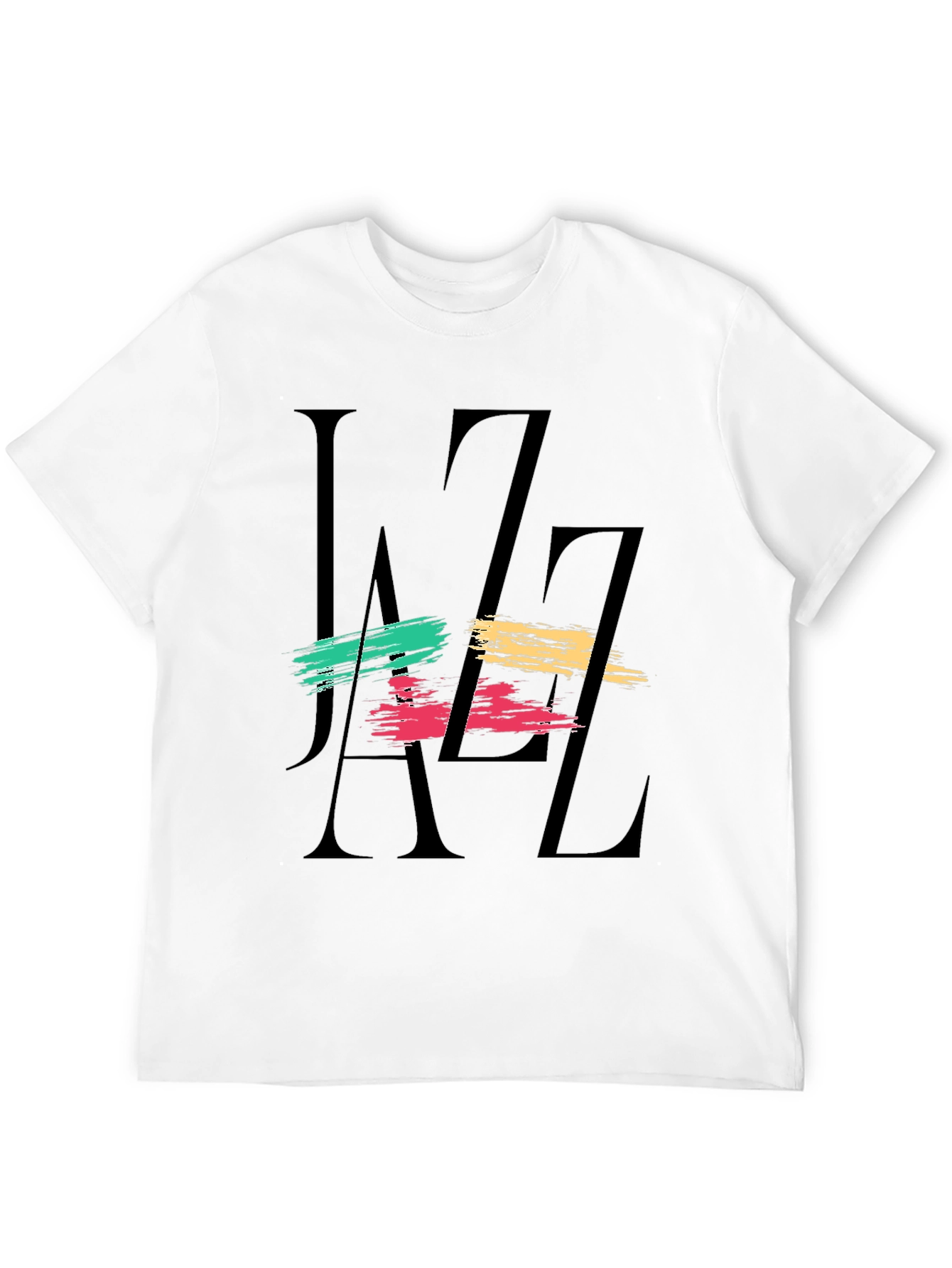 Black Jazz Graphic Black T-Shirt view 12