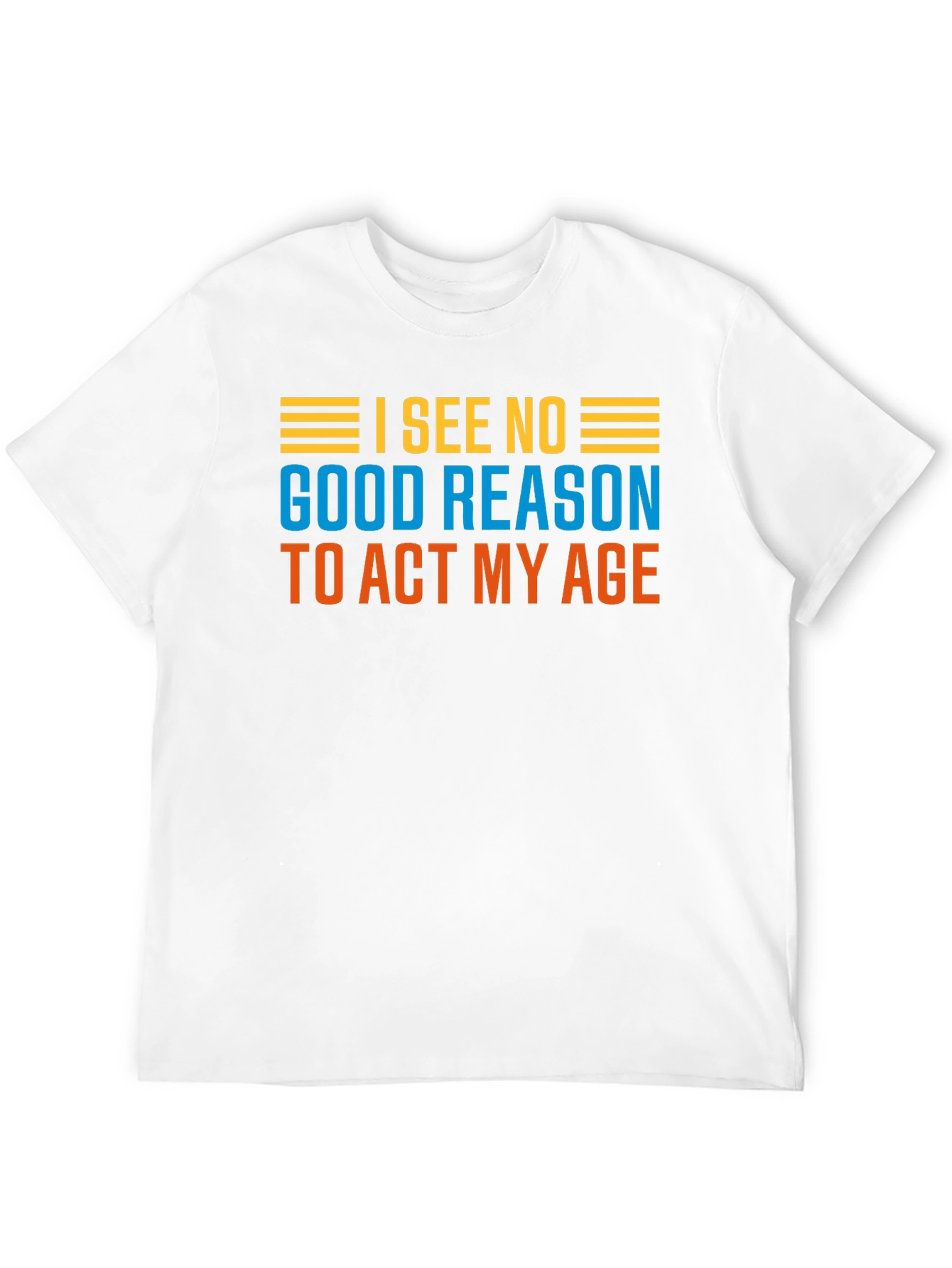 Black Funny "I See No Good Reason" Graphic Tee view 12